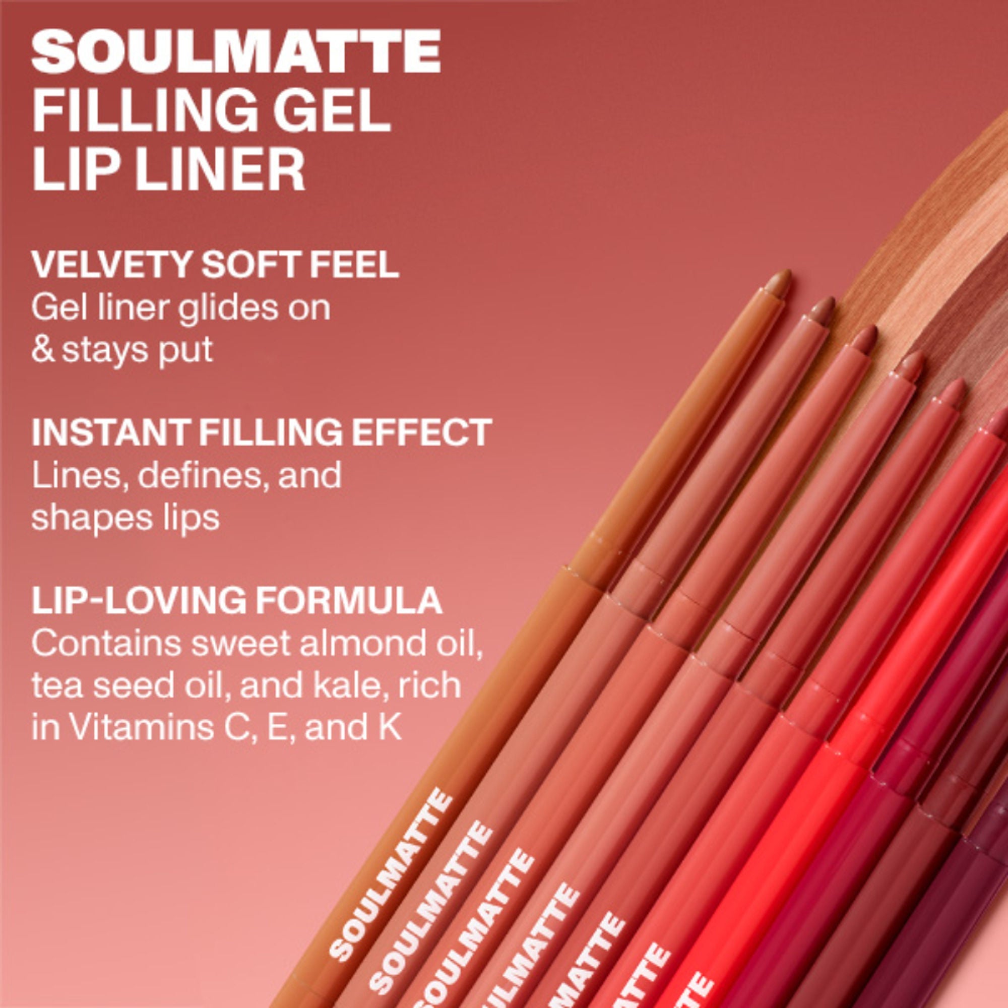 MORPHE Soulmatte Filling Gel Lip Liner - Whipped