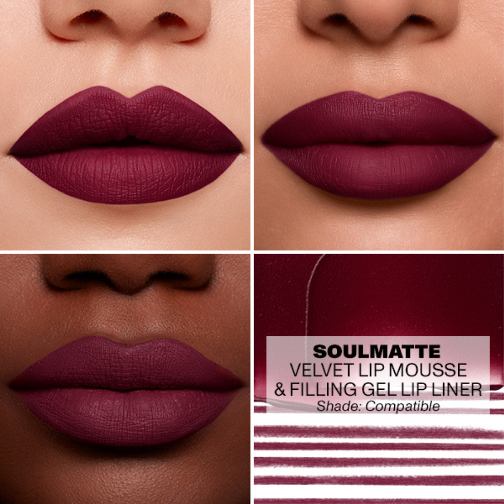 MORPHE Soulmatte Filling Gel Lip Liner - Compatible