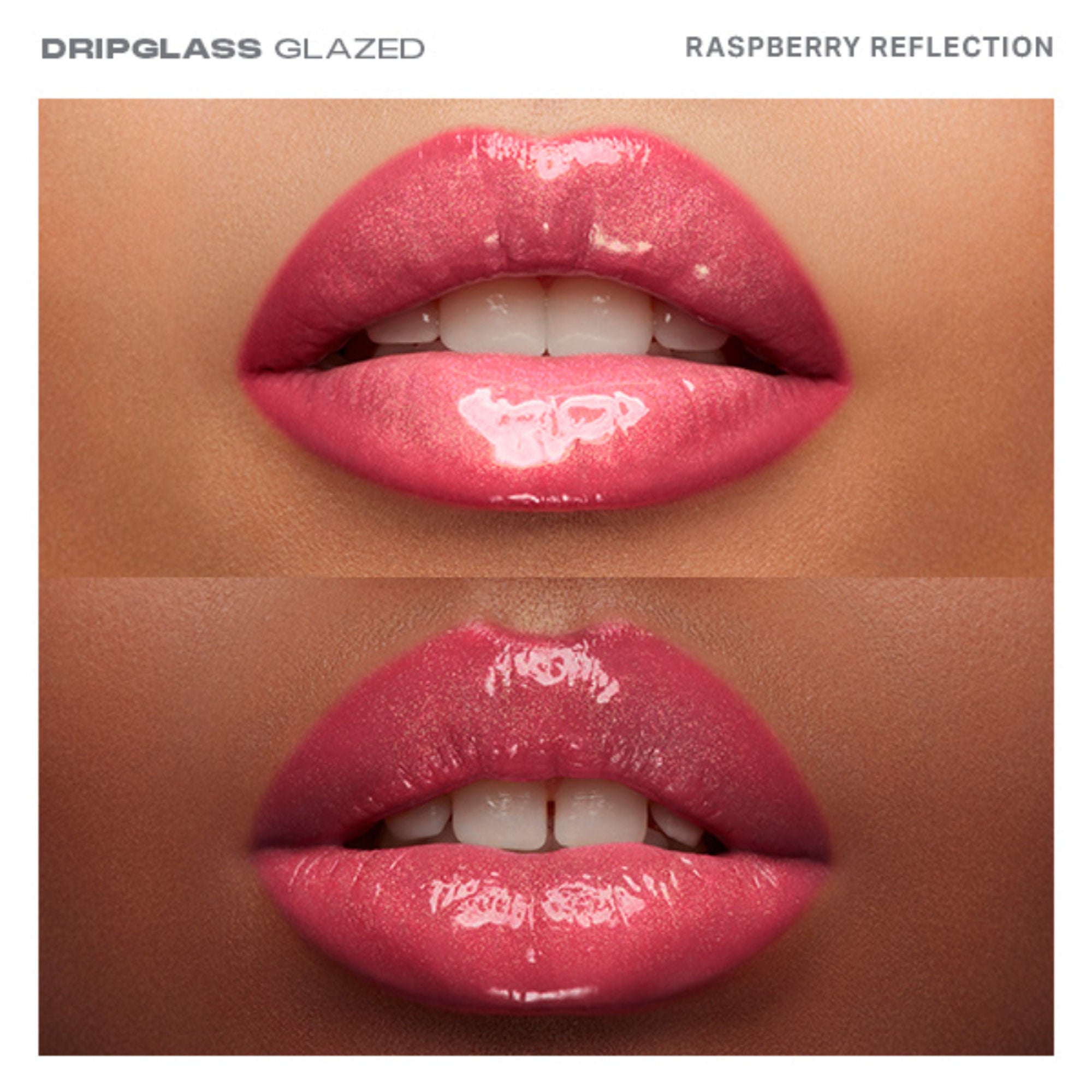 MORPHE Dripglass Glazed High Shine Lip Gloss - Raspberry Reflection