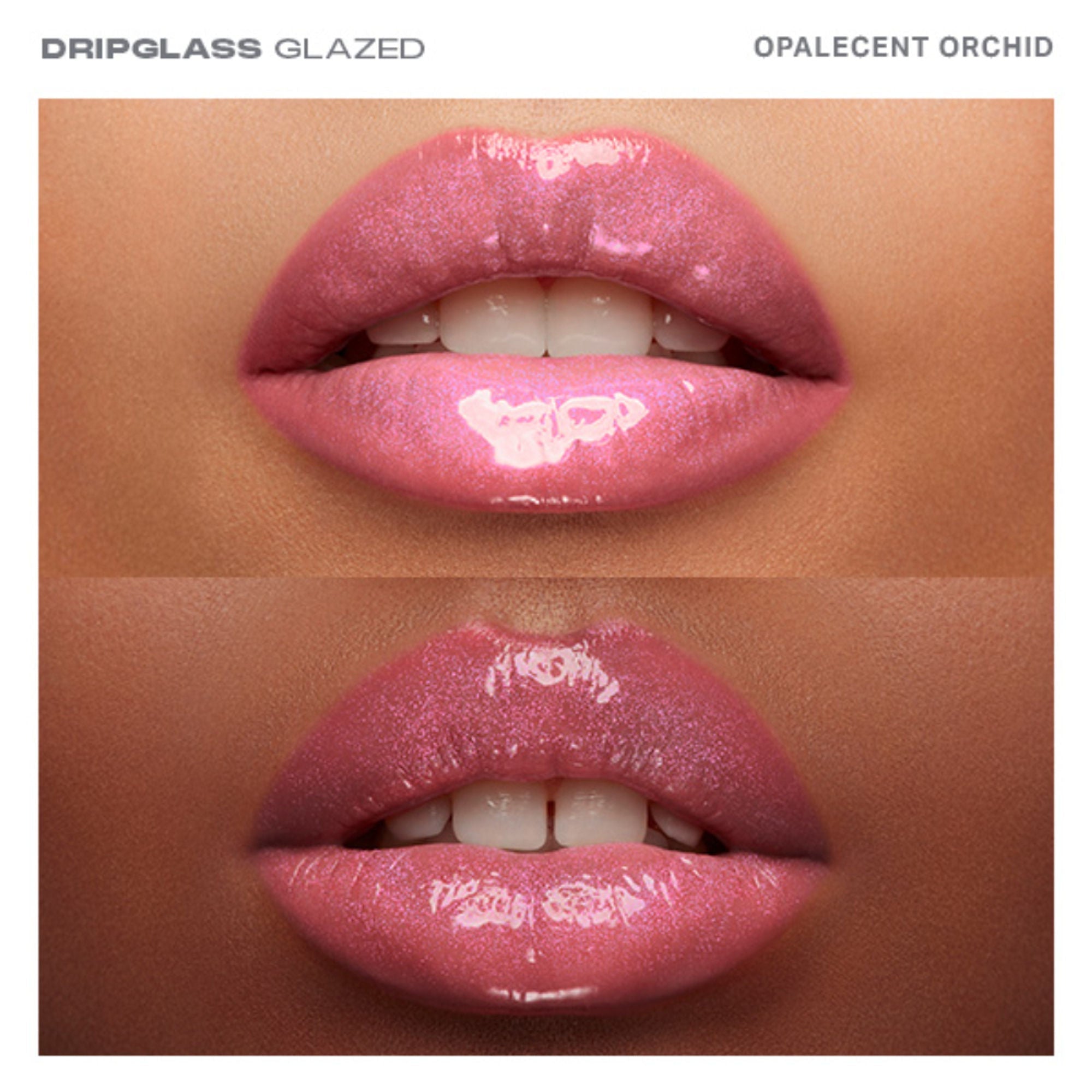 MORPHE Dripglass Glazed High Shine Lip Gloss - Opalescent Orchid