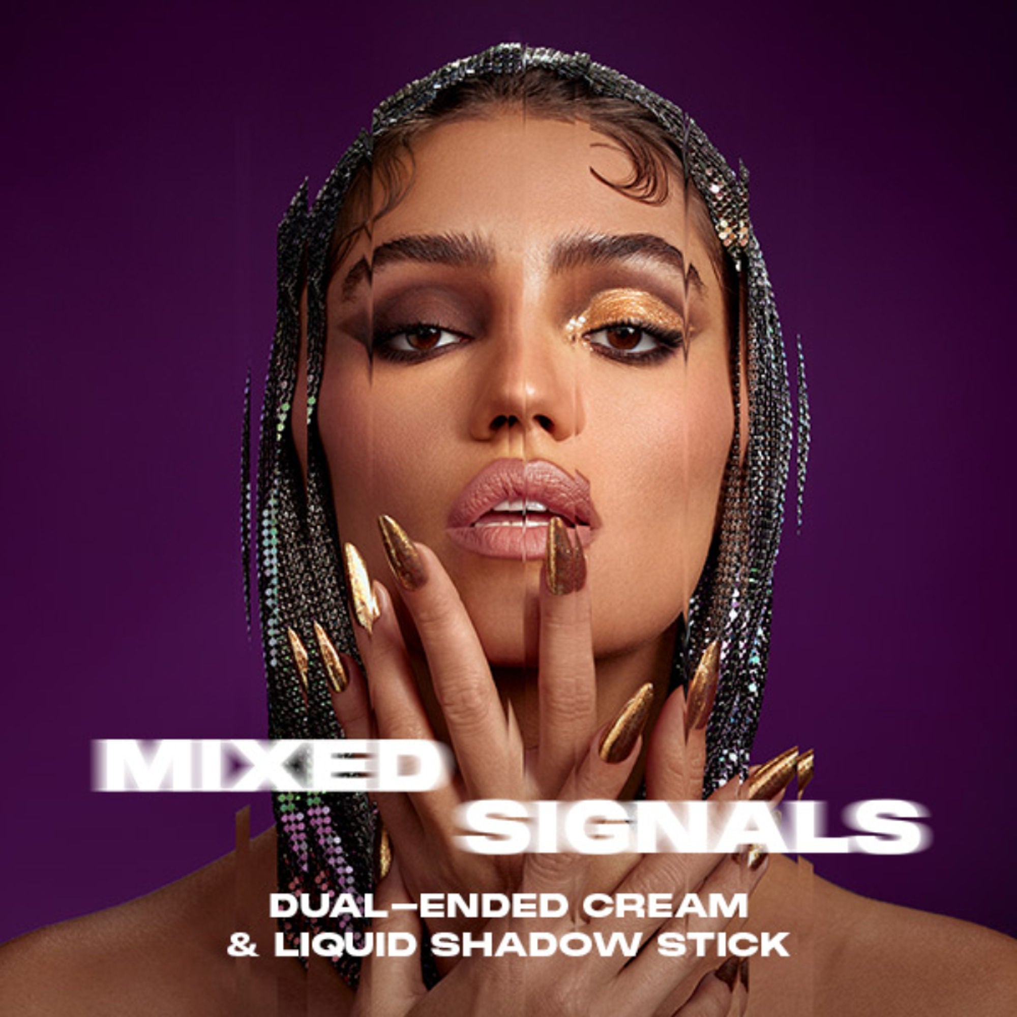 MORPHE Mixed Signals Dual Ended Cream & Liquid Shadow Stick - Committed Conflicted