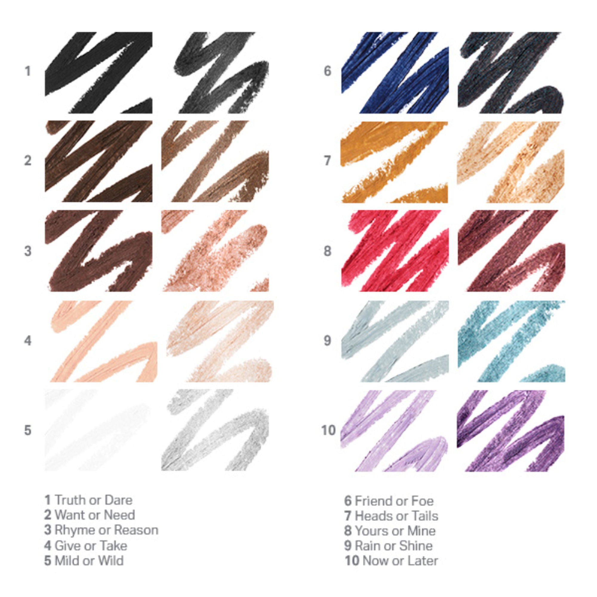 MORPHE Bi Liner Dual Ended Gel Pencil - Truth Or Dare