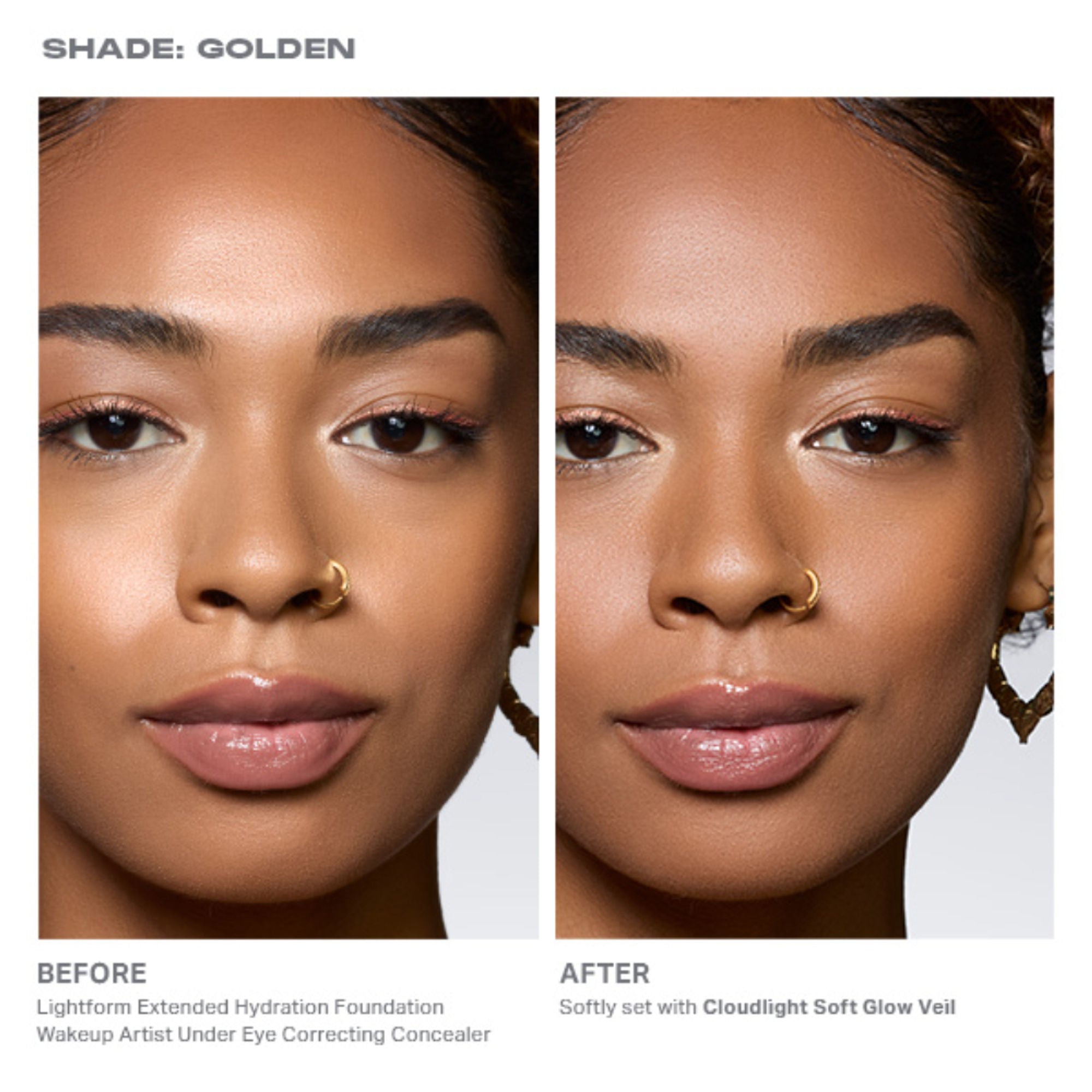 MORPHE Cloudlight Soft Glow Veil - Golden Hour