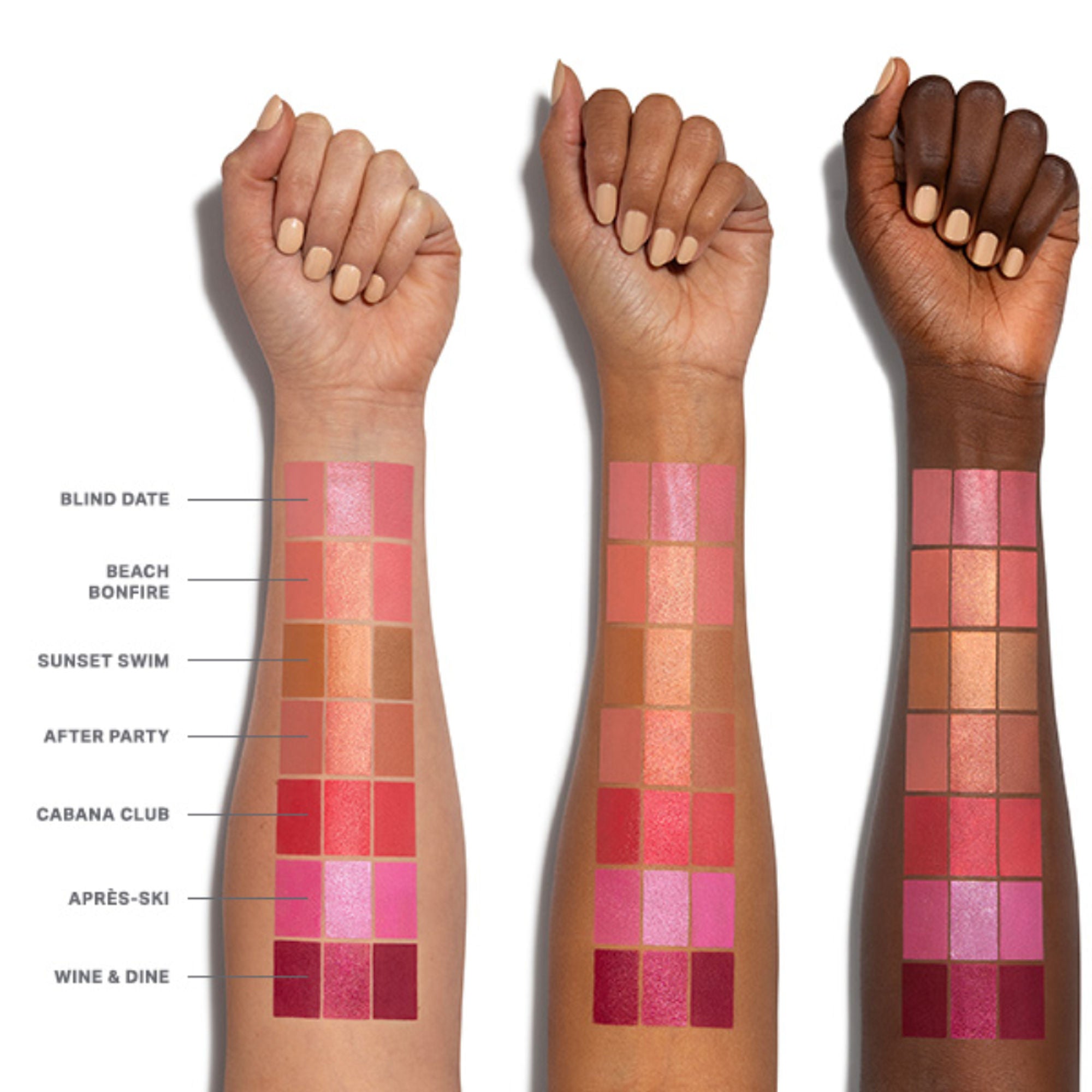 MORPHE Cheek Thrills Multi Finish Face Trio - Sunset Swim