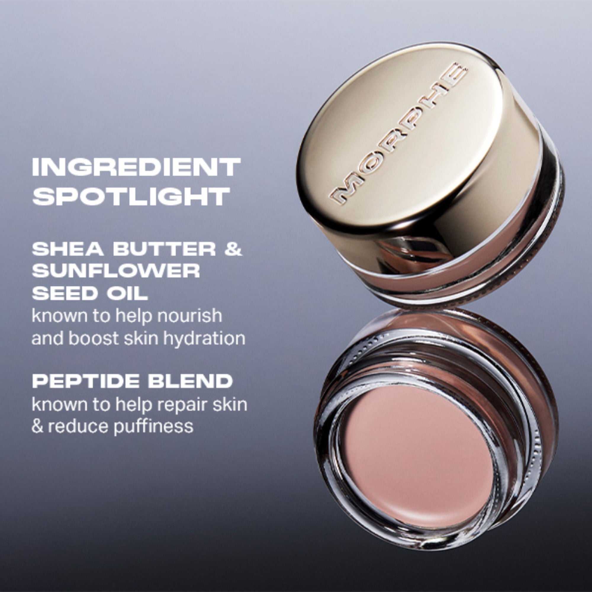 MORPHE Solo Artist Priming Cream Eyeshadow - Debut