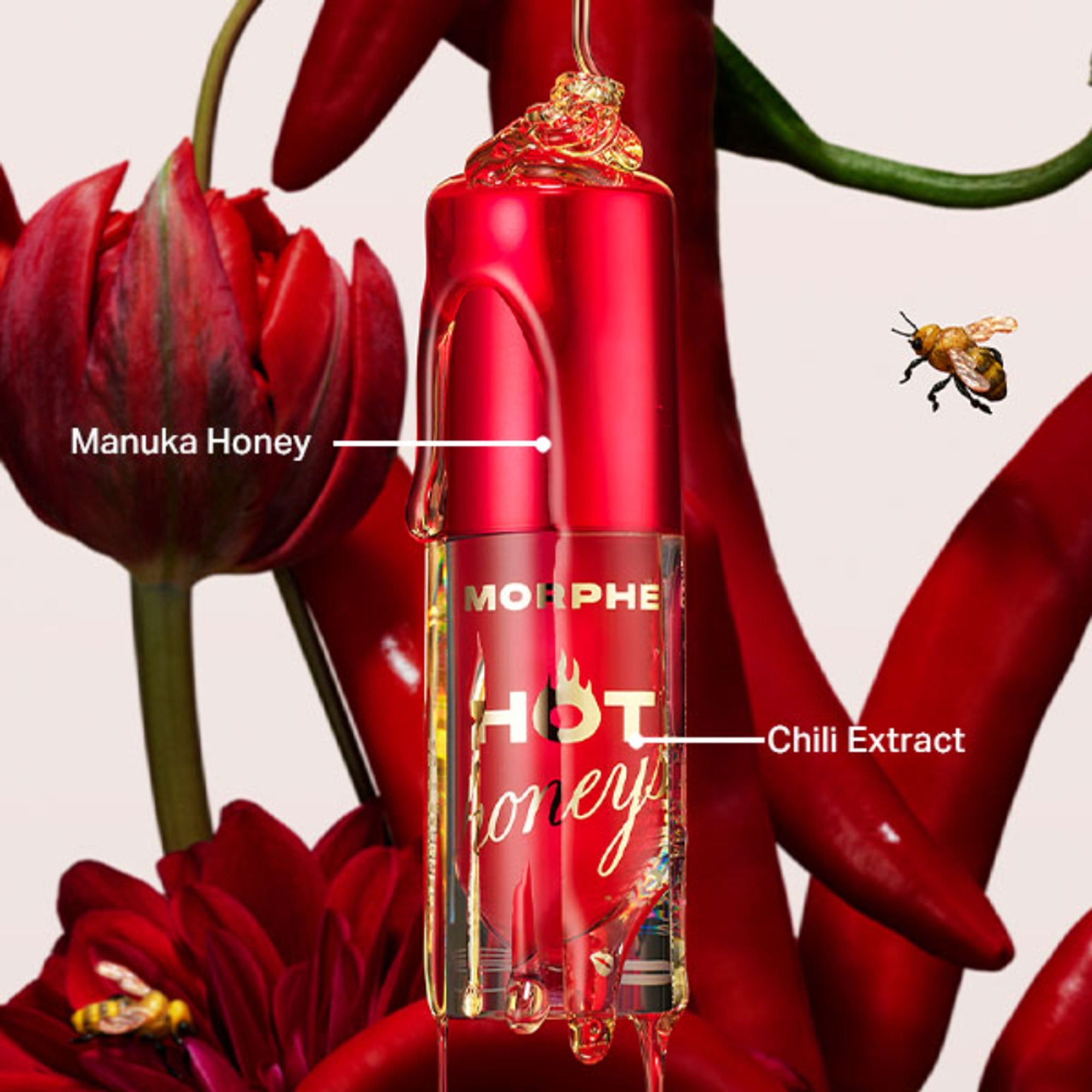 MORPHE Hot Honeys Plumping Lip Oil - Royal Sting
