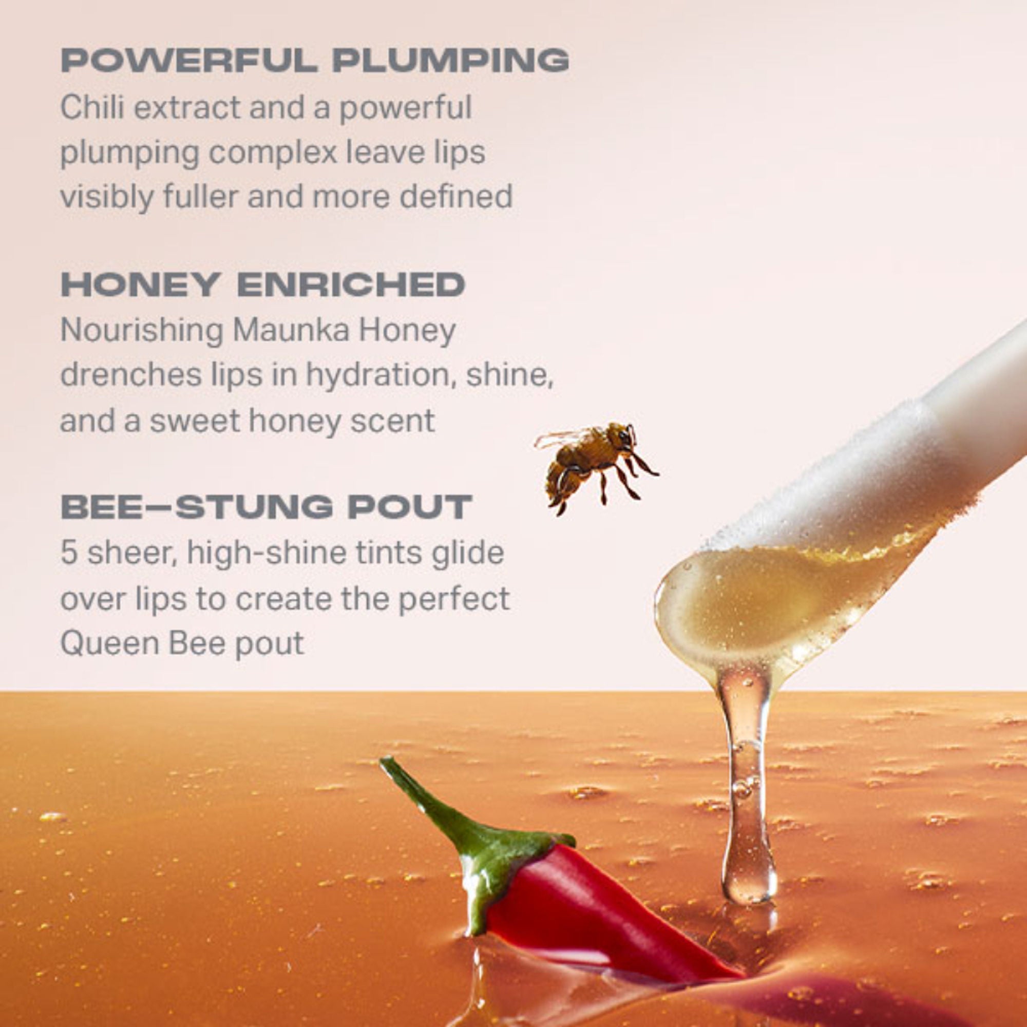 MORPHE Hot Honeys Plumping Lip Oil - Royal Sting