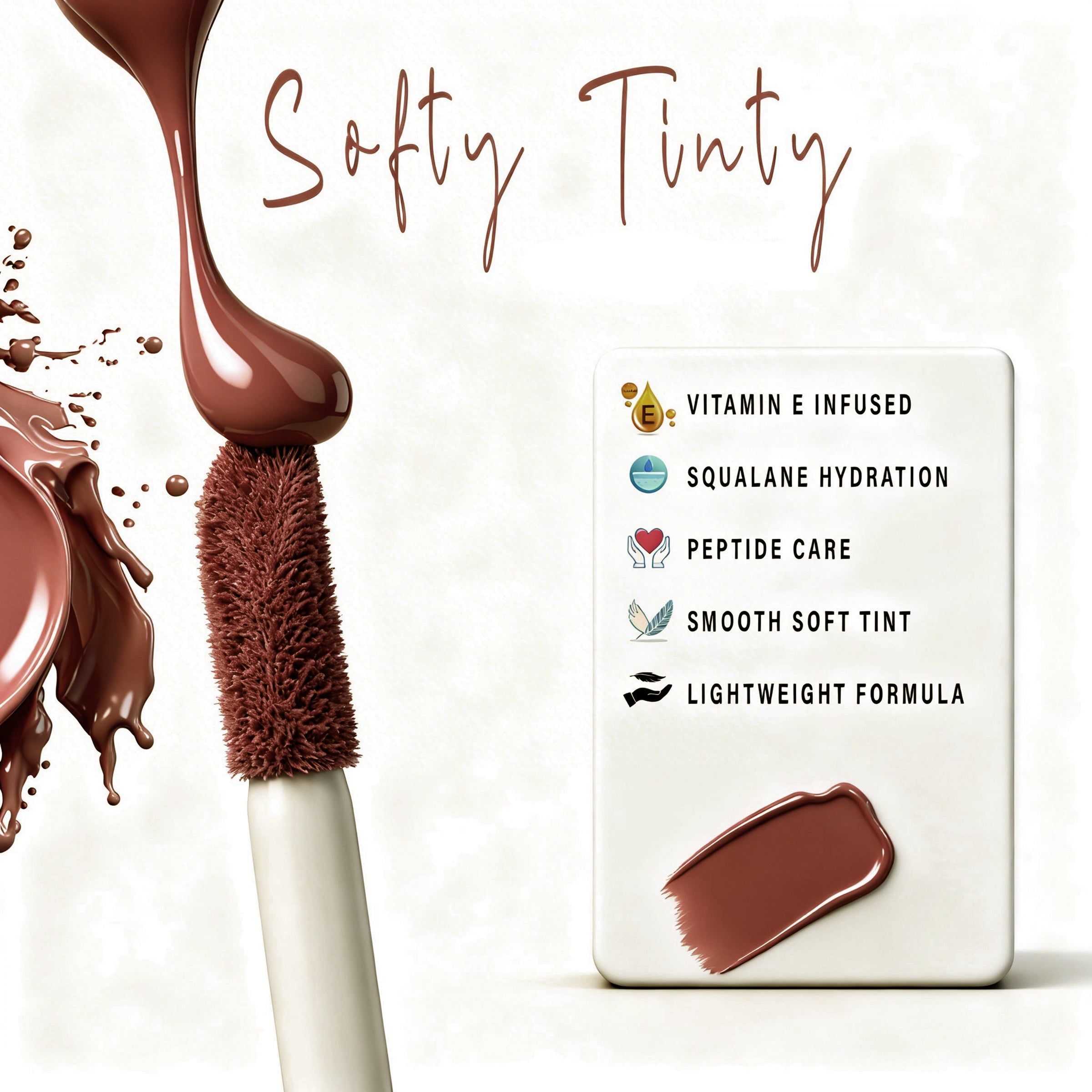 Love Earth Softy Tinty Lipstick - Mocha Melt