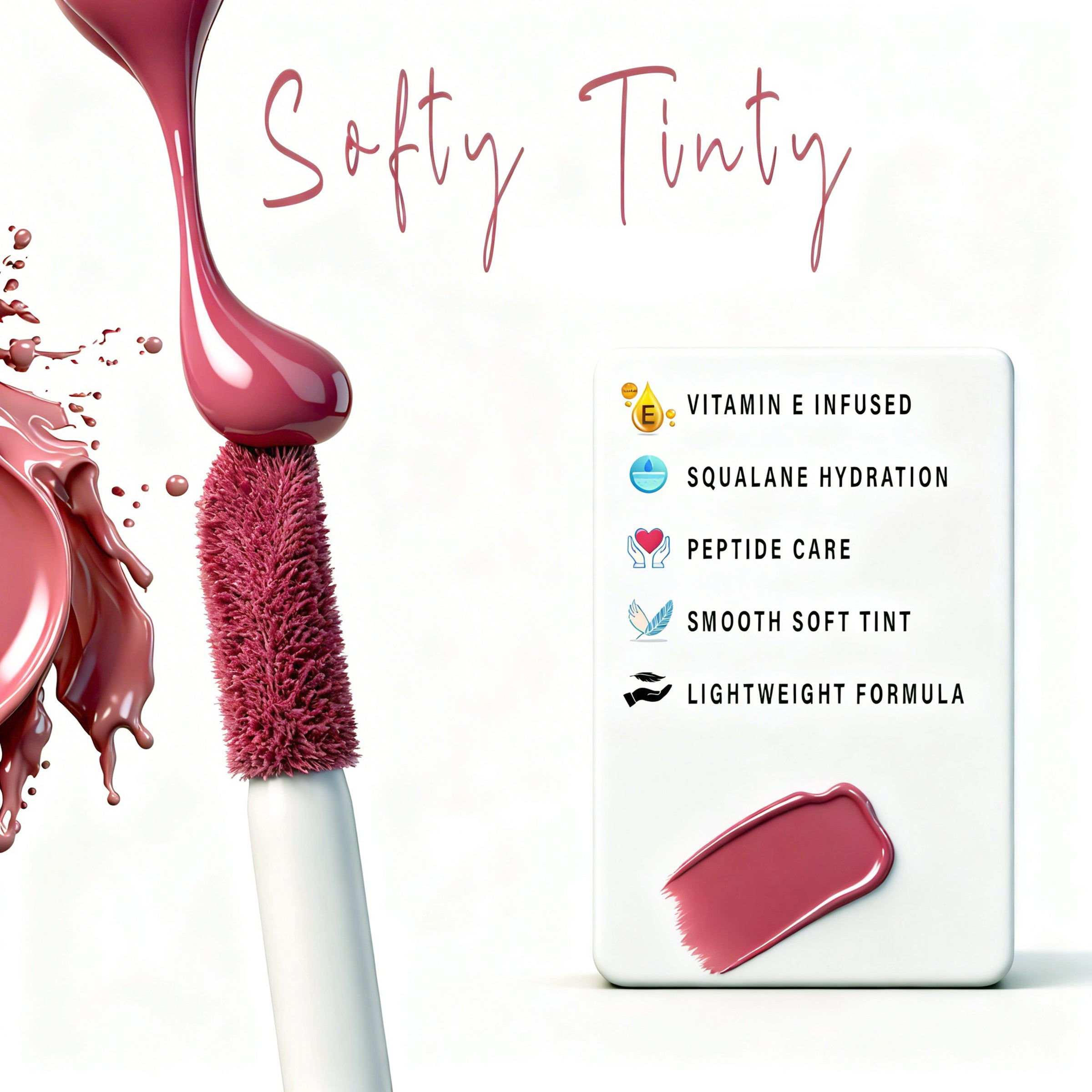 Love Earth Softy Tinty Lipstick - Very Berry