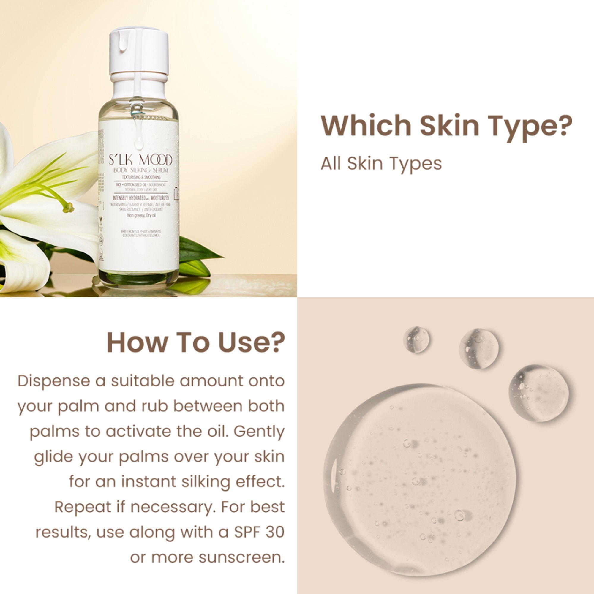 Personal Touch Skincare Skincare Silk Mood Body Silking Serum