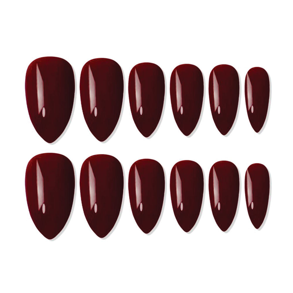 Shills Professional Reusable Press On Nails Almond - SPN618