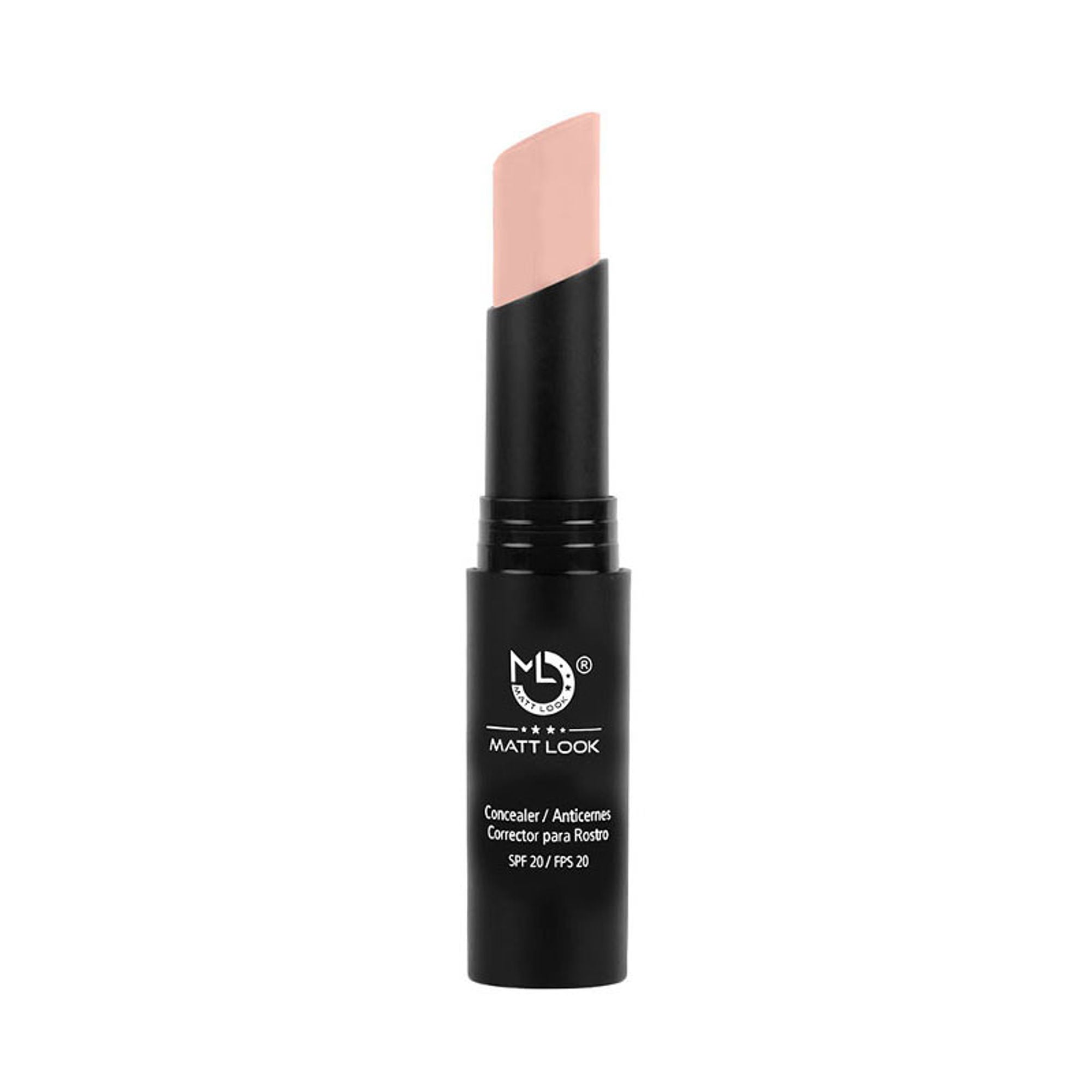 Matt Look Concealer & Anticernes SPF 20 - Rose