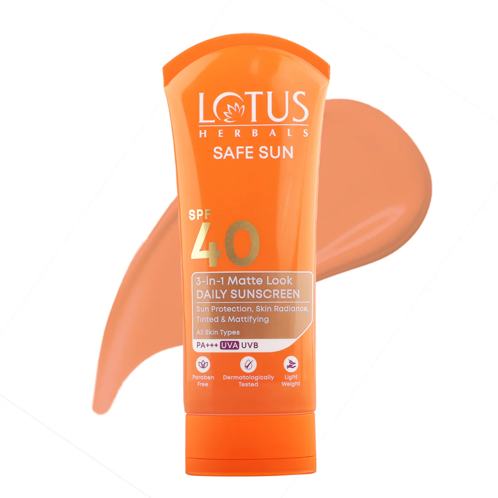 Lotus Herbals Safe Sun 3-in-1 Matte Look Daily Sunscreen