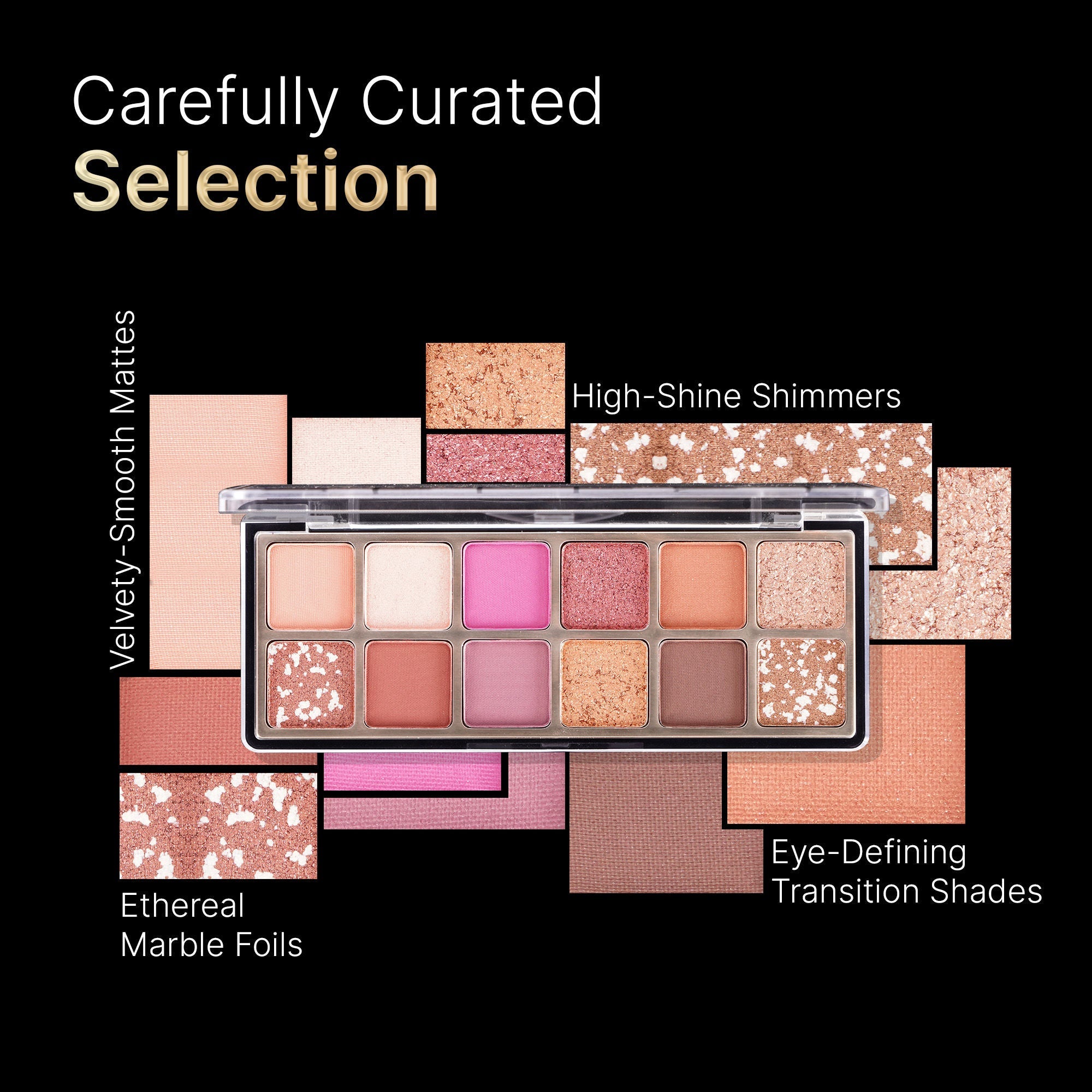 Swiss Beauty Select Eyeshadow Palette - 1 Slow Days