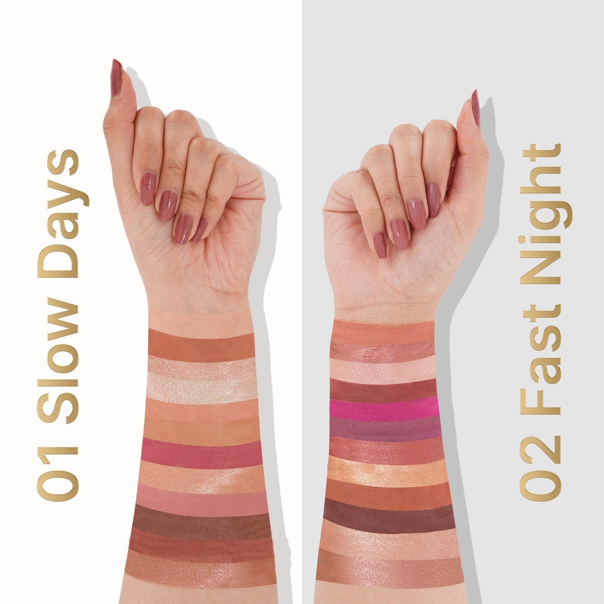 Swiss Beauty Select Eyeshadow Palette - 2 Fast Nights