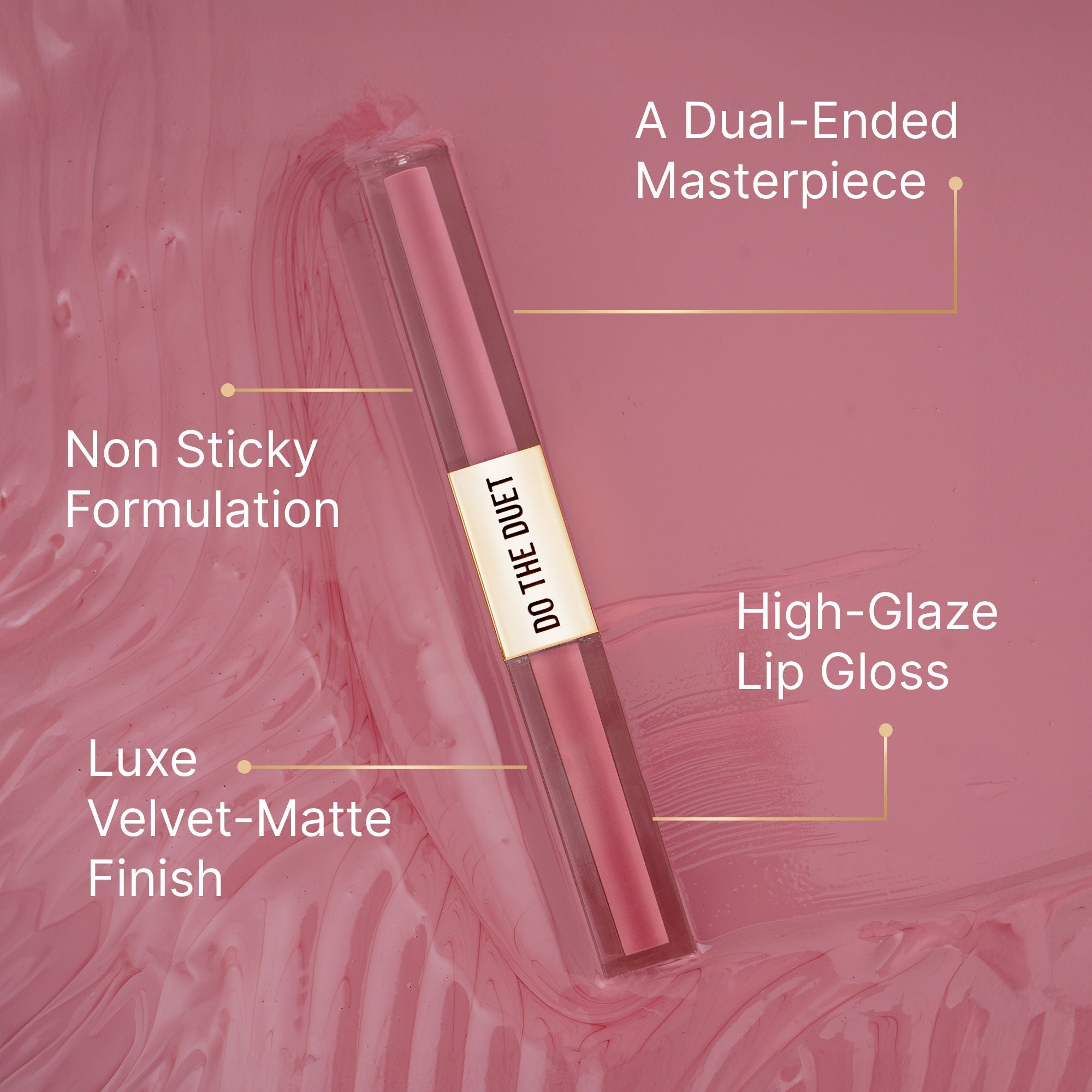 Swiss Beauty Select Do The Duet Lipstick - 5 Lady Pink