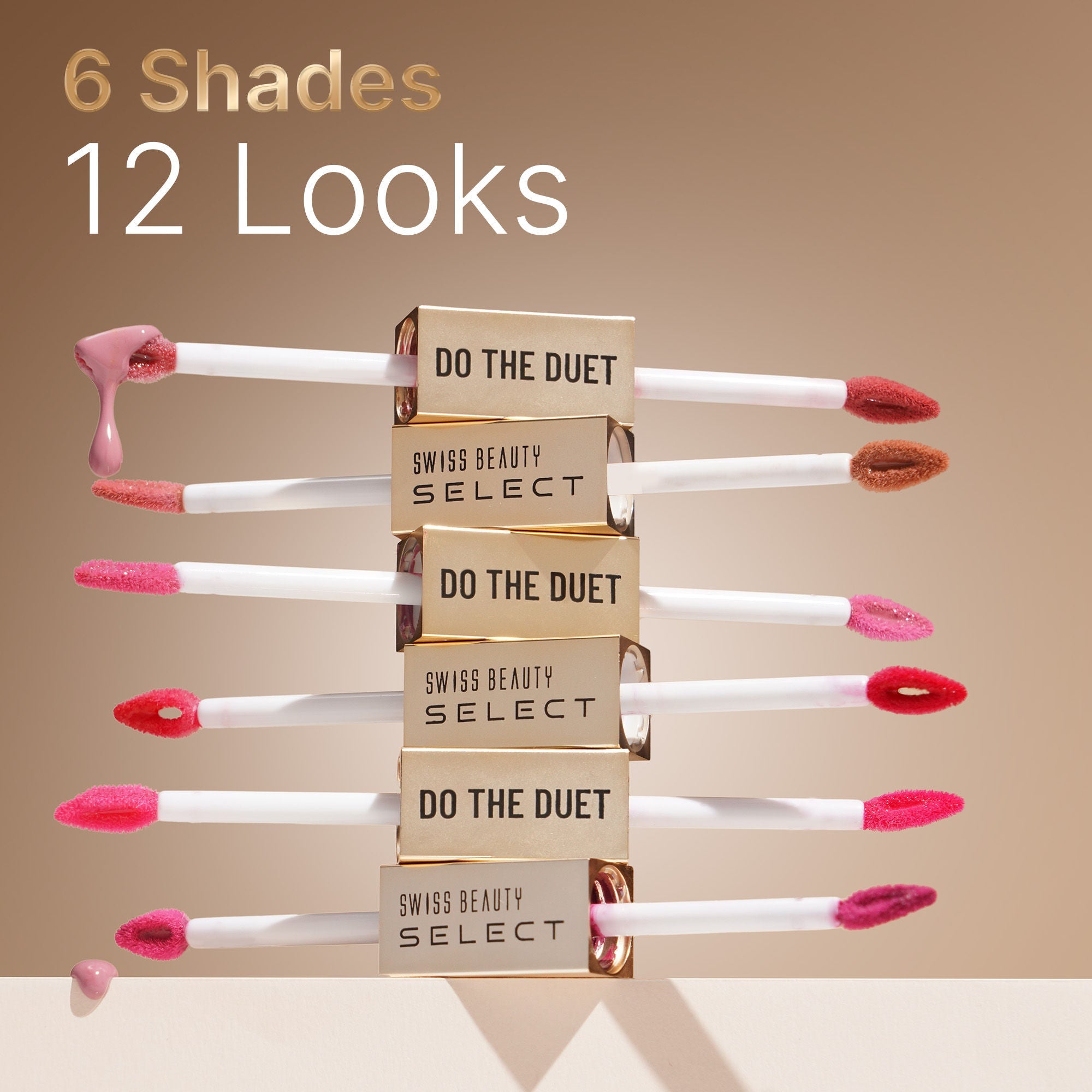 Swiss Beauty Select Do The Duet Lipstick - 5 Lady Pink
