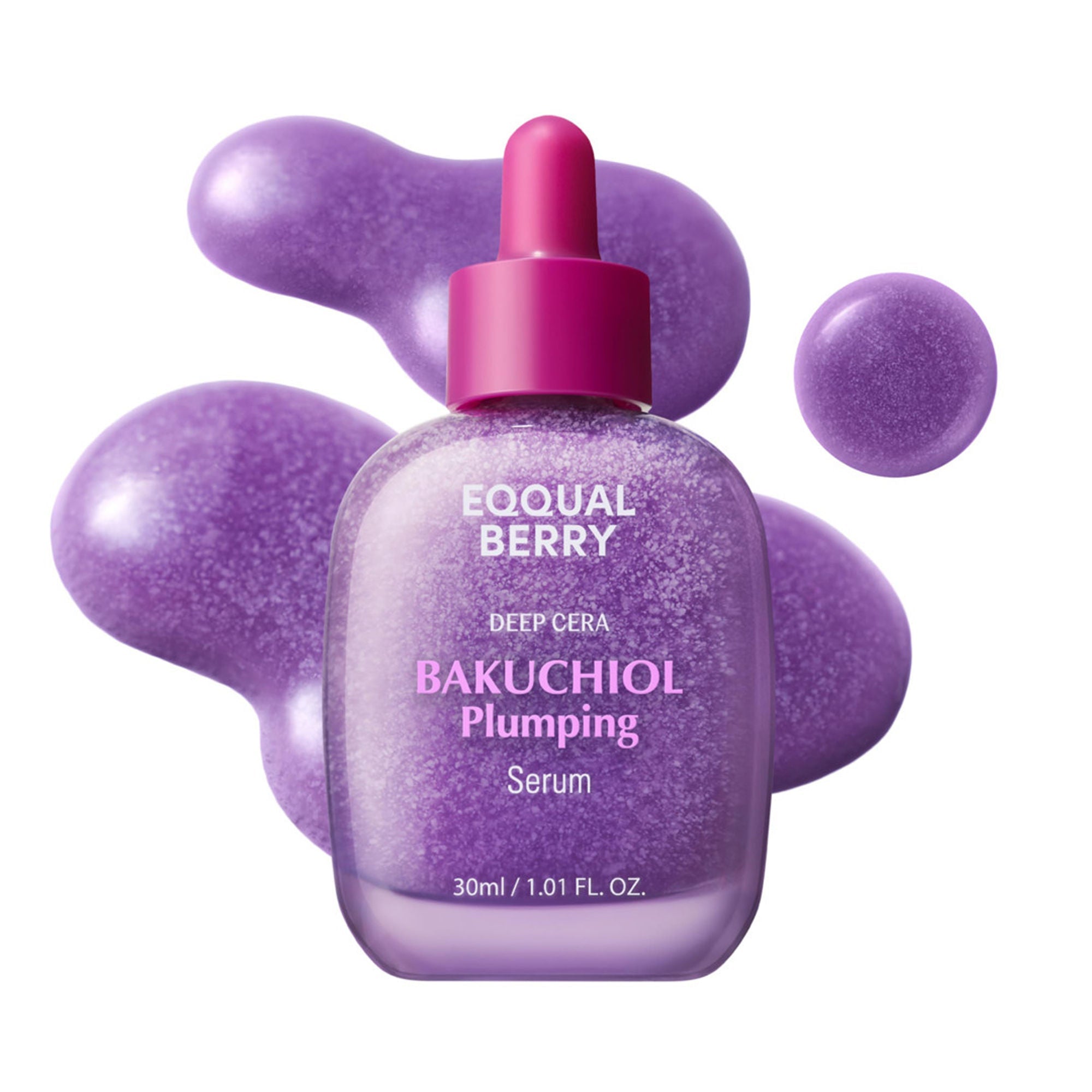 Eqqualberry Bakuchiol Plumping Serum – Niacinamide, Firming & Pore Refining