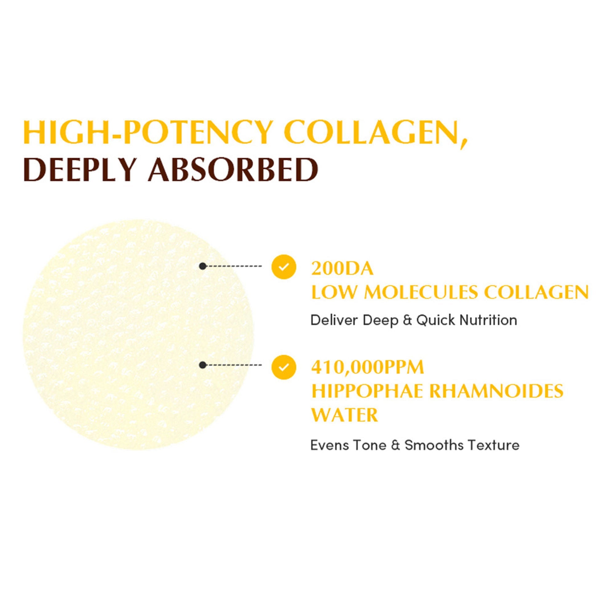 Eqqualberry Collagen Glow-Up Gel Pads – Sea Buckthorn, Brightening & Even-Toned Skin
