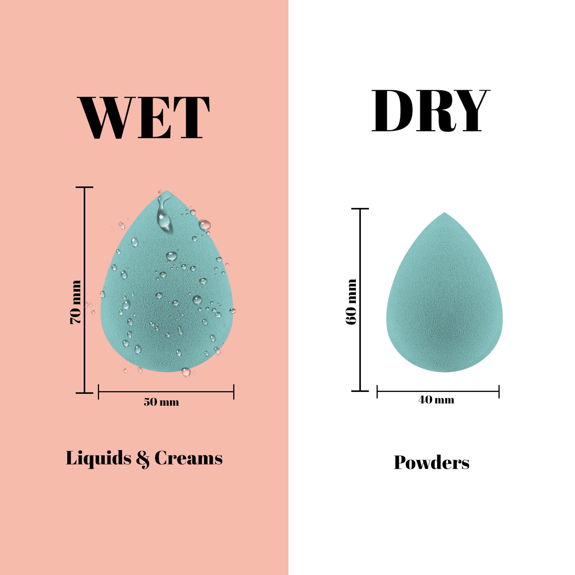 Miss Claire Beauty Blender - Fuscia