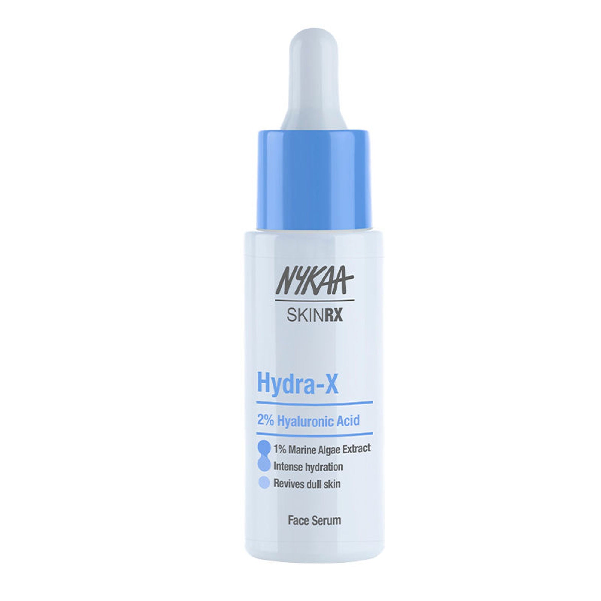 Nykaa SkinRX Hydra X with 2% Hyaluronic Acid + 1% Vitamin B5 Serum for Deep Hydration & Soft Skin