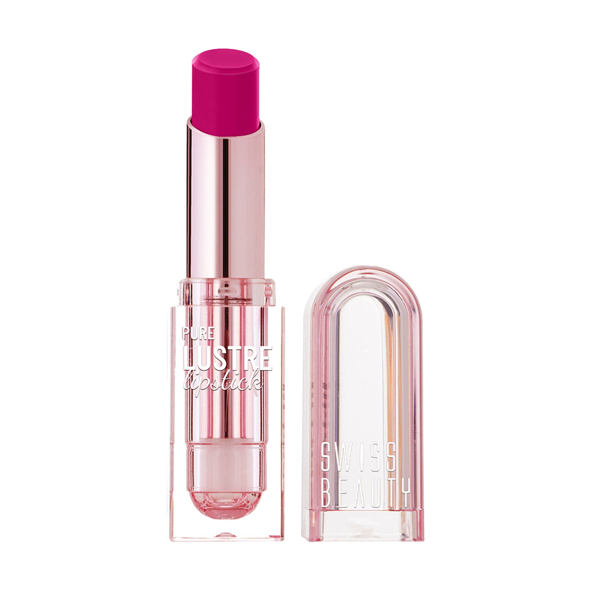 Swiss Beauty High Shine Finish Smooth Glide Pure Lustre Lipstick - 9 Cheeky Pink
