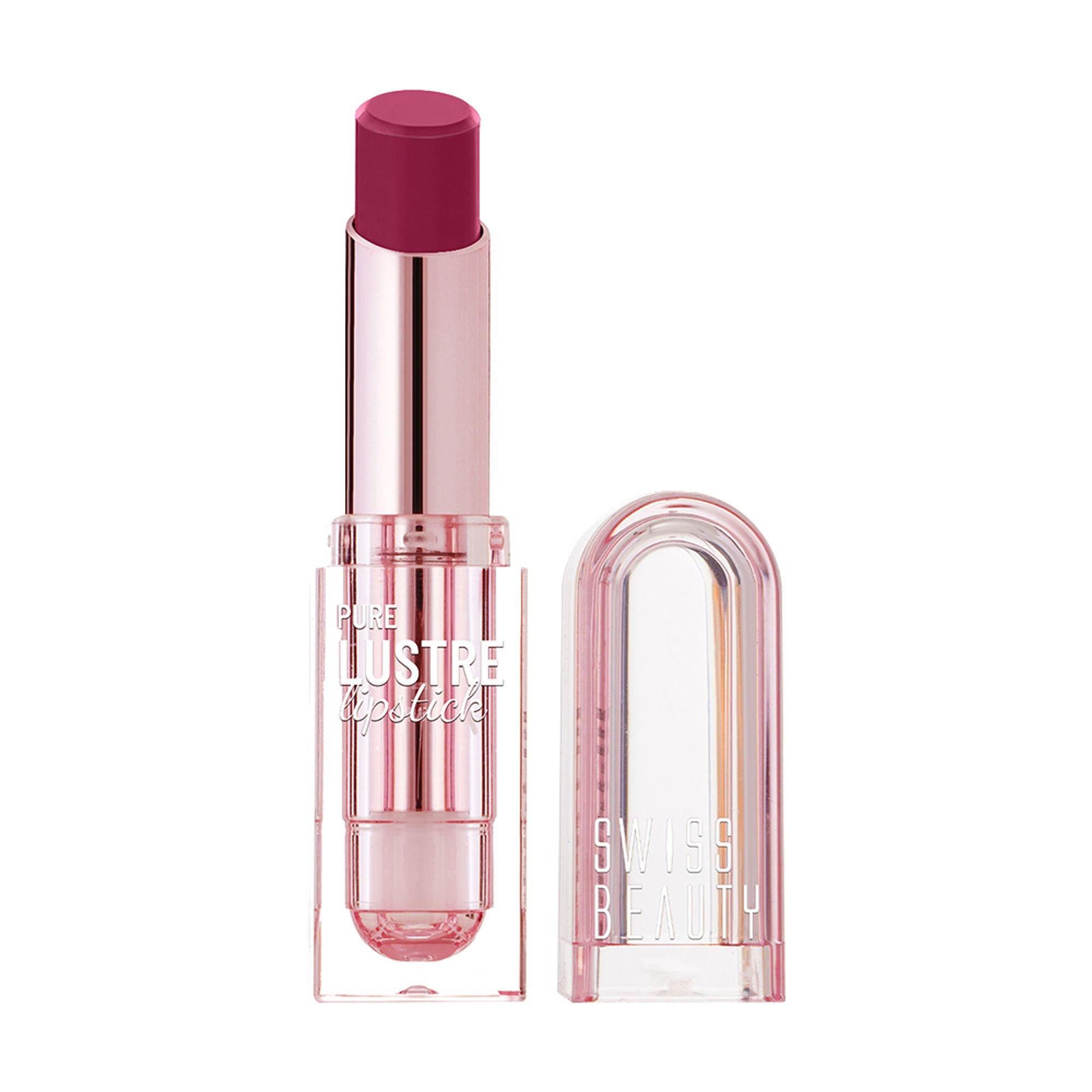 Swiss Beauty High Shine Finish Smooth Glide Pure Lustre Lipstick - 10 Lovin' Raisins