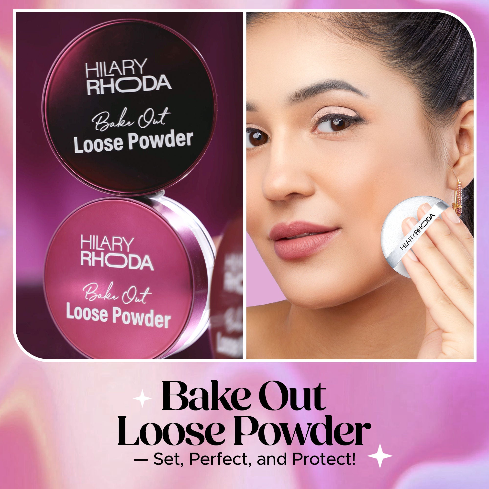 Hilary Rhoda Bake Out Matte Loose Powder - Banana 02