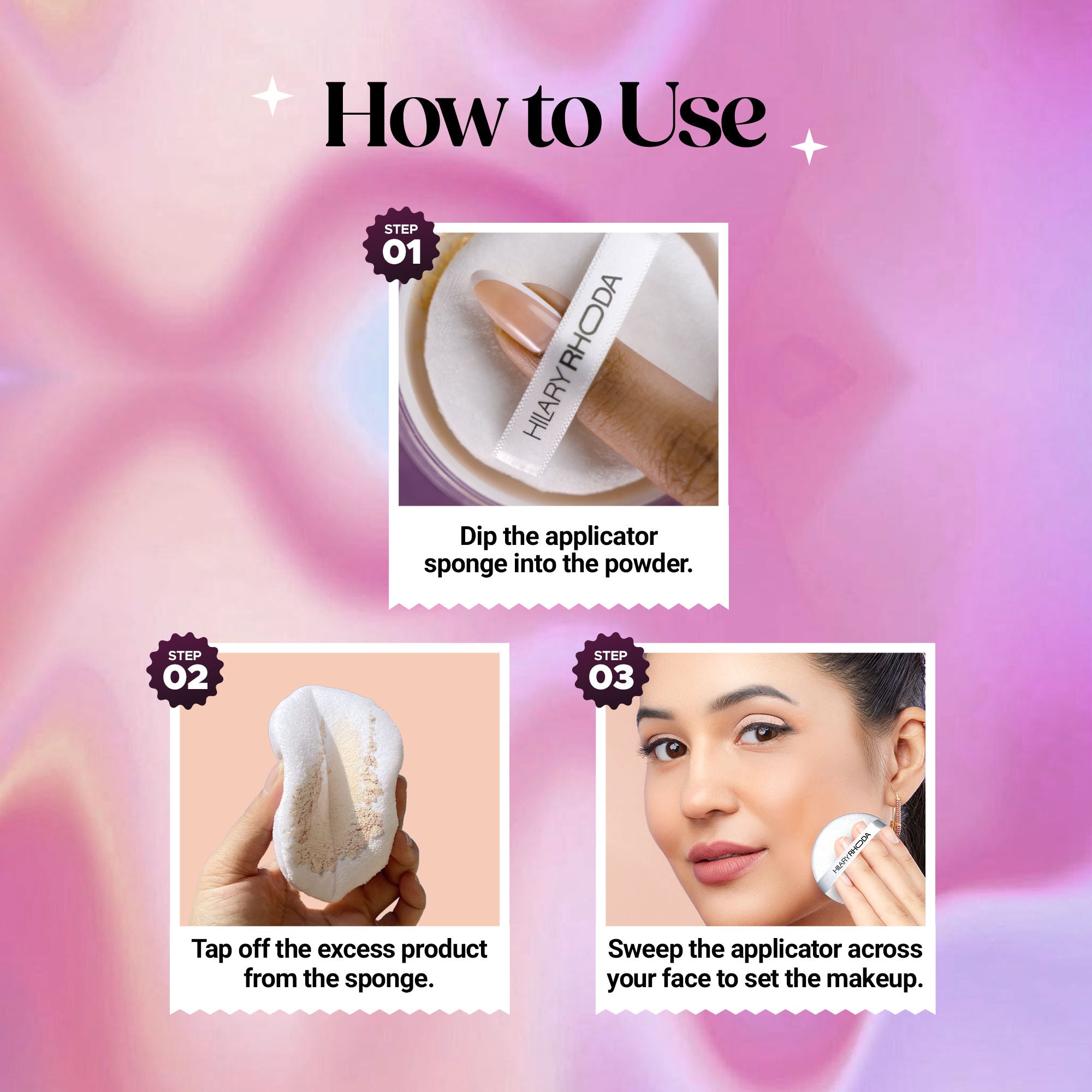 Hilary Rhoda Bake Out Matte Loose Powder - Banana 02