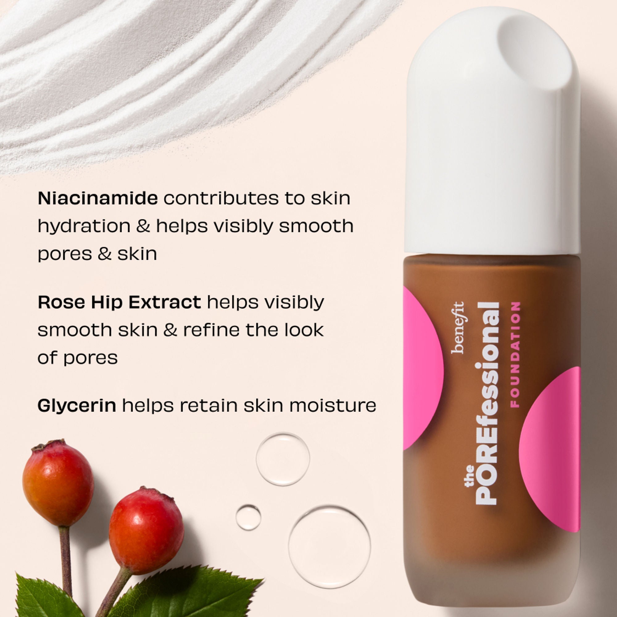 Benefit Cosmetics The Porefessional Foundation Smoothing & Blurring With Niacinamide - 20W Beyond