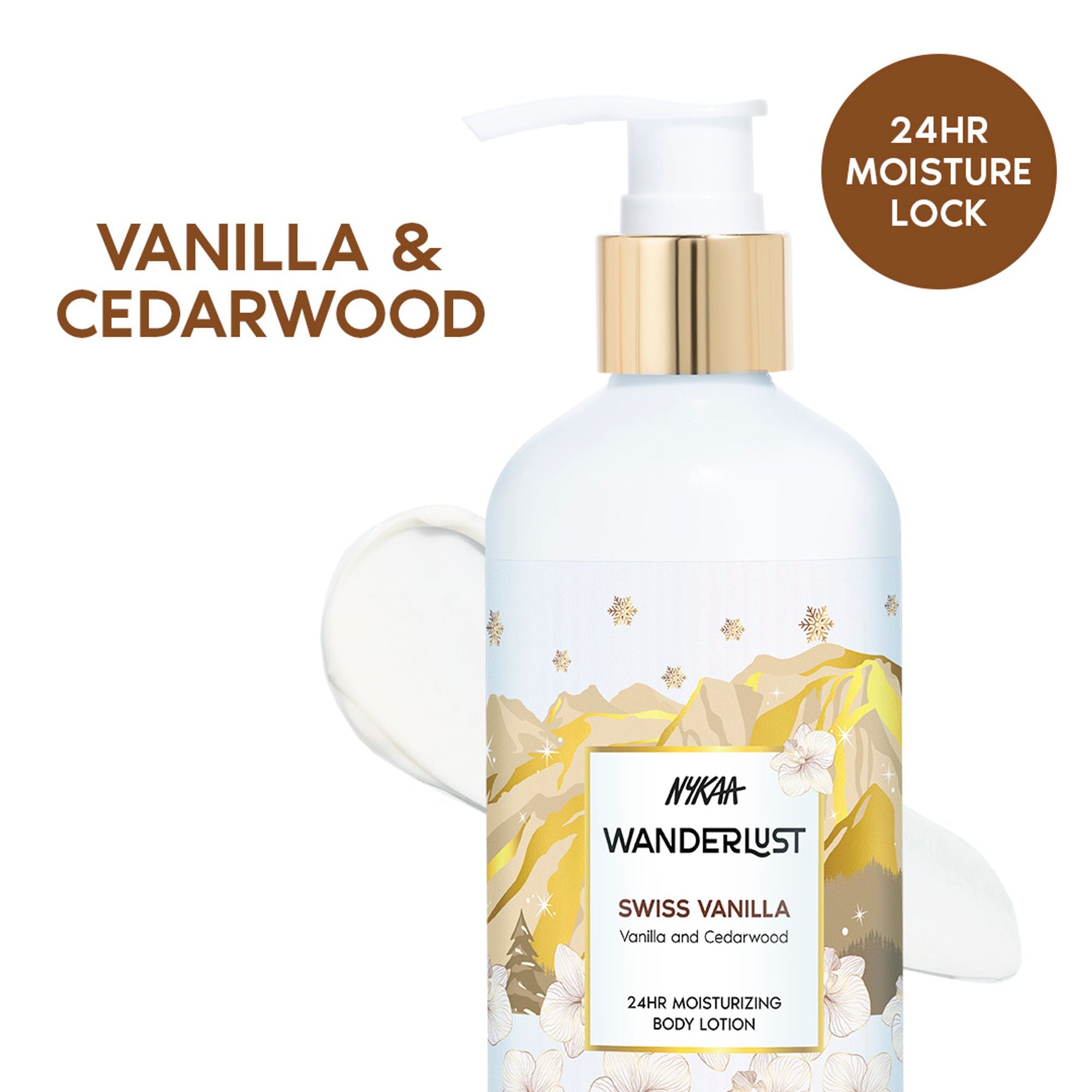 Wanderlust Moisturizing Body Lotion - Swiss Vanilla