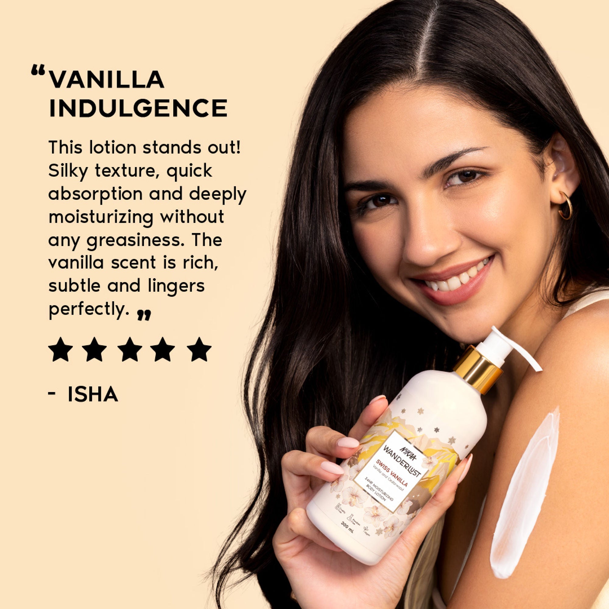 Wanderlust Moisturizing Body Lotion - Swiss Vanilla