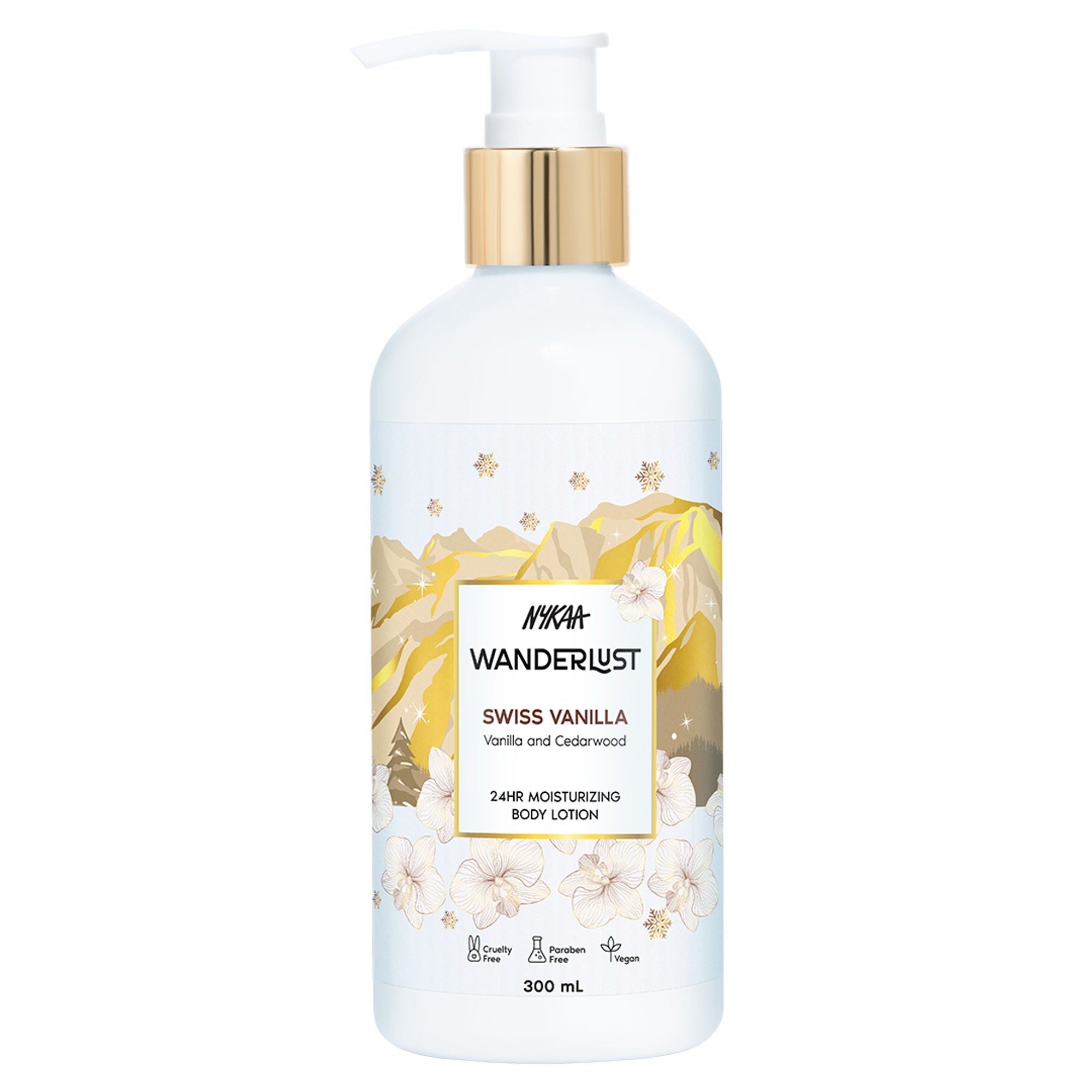 Wanderlust Moisturizing Body Lotion - Swiss Vanilla