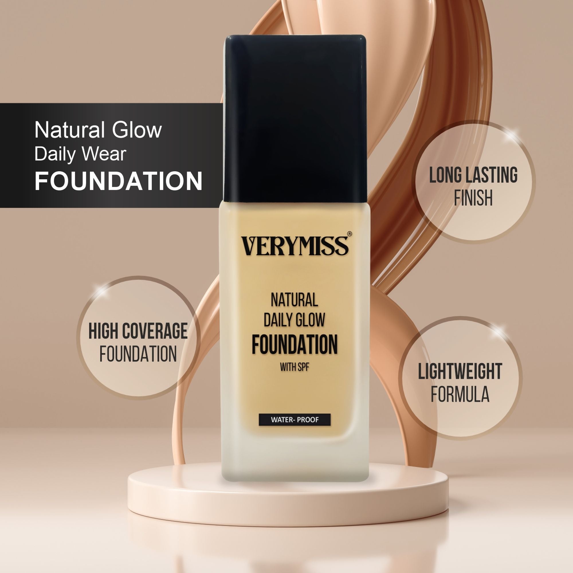 VERYMISS Foundation + Beauty Blender Combo Set