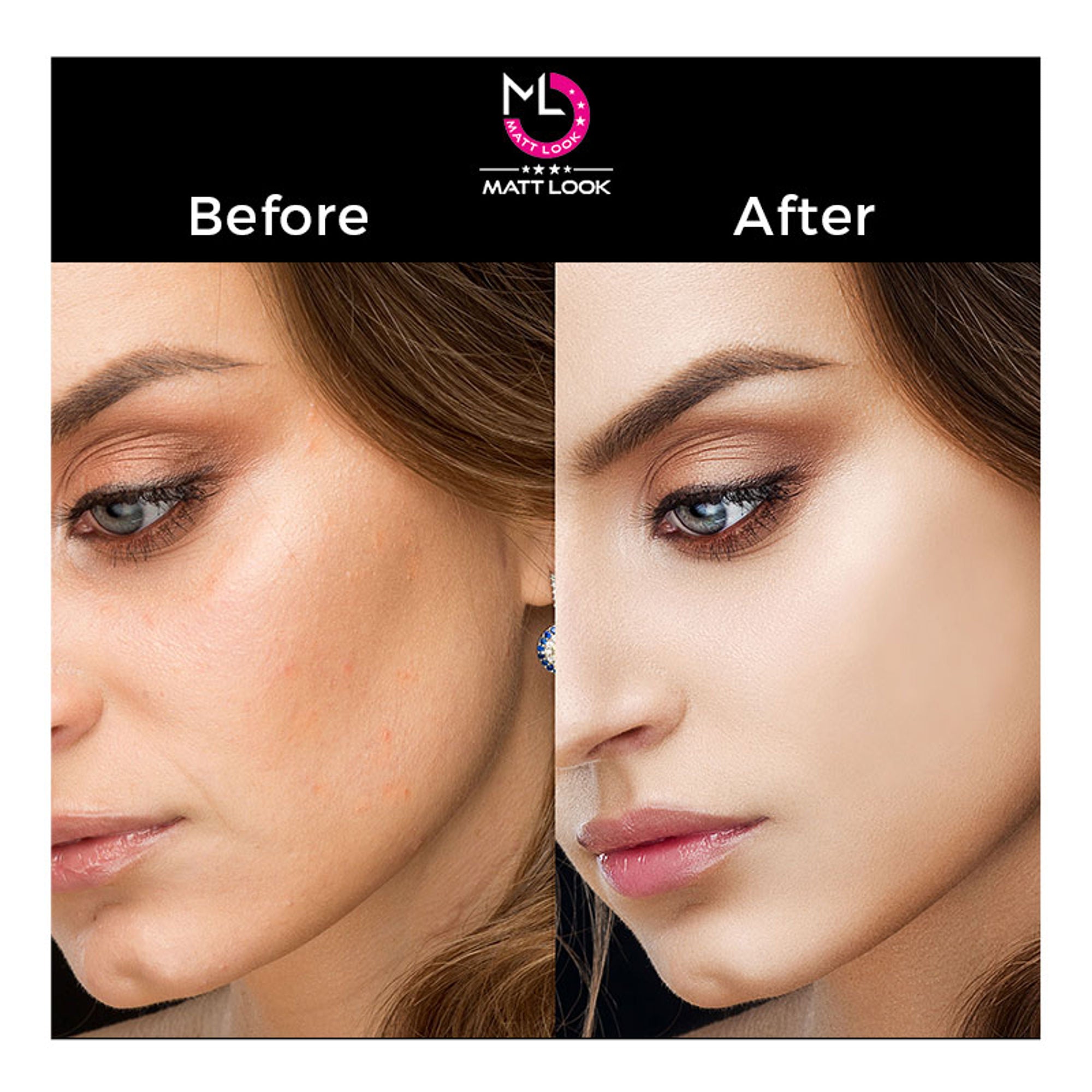 Matt Look Face Makeup Banana Luxury Loose Powder Translucent - Light