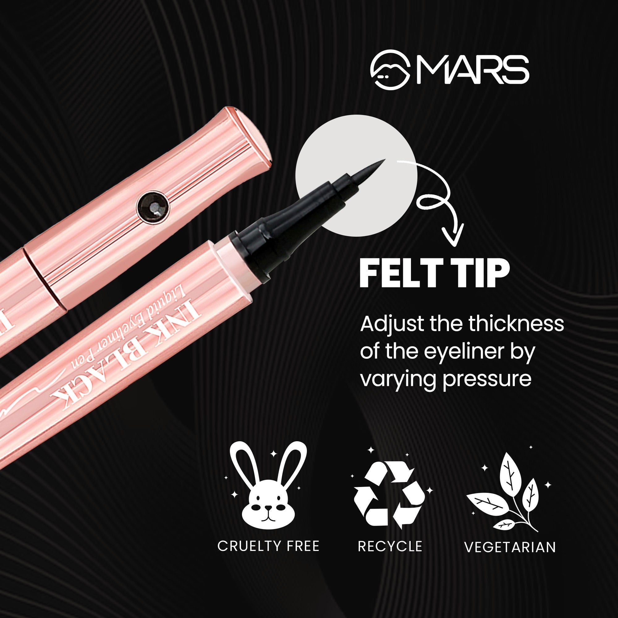 MARS Cosmetics Ink Black Eyeliner