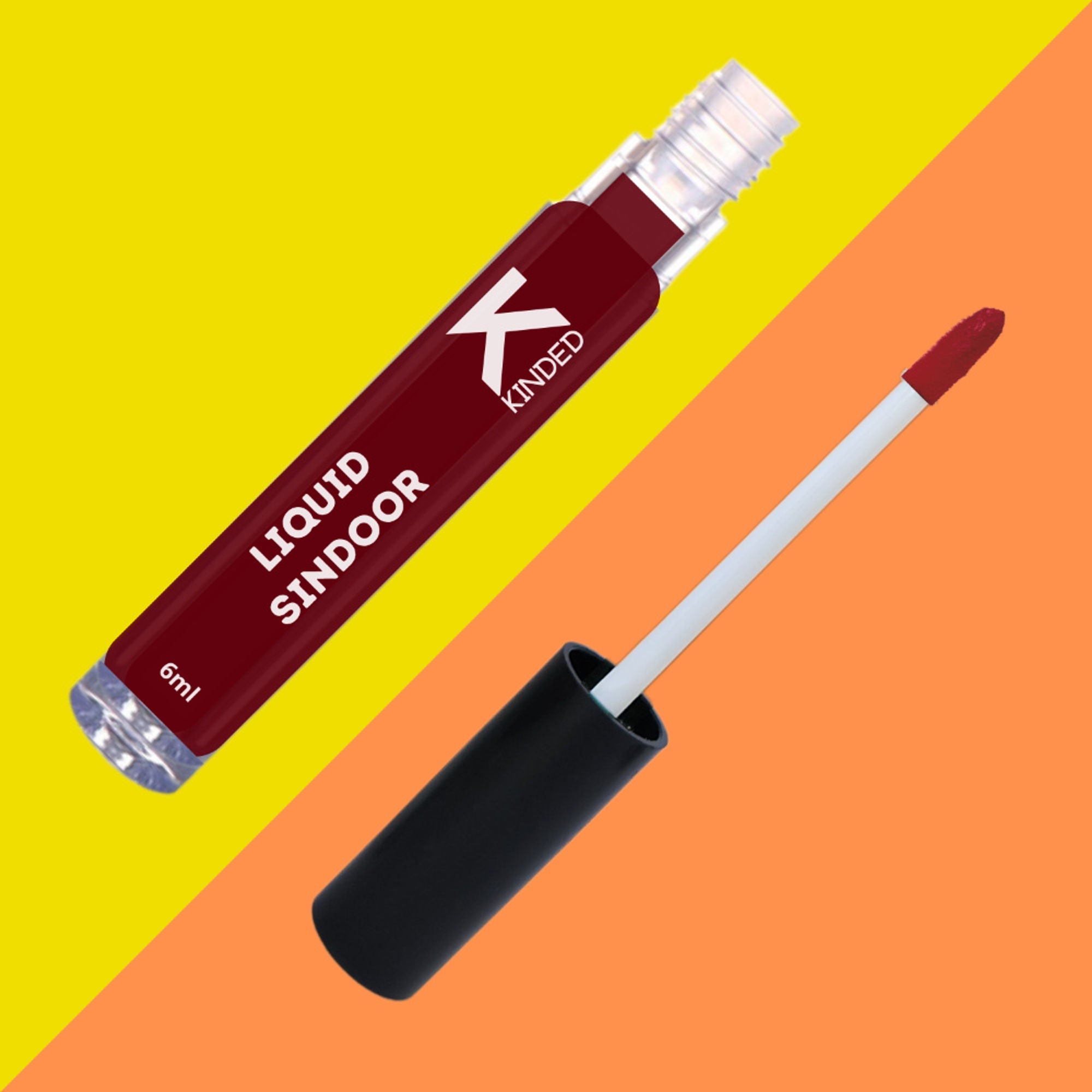 KINDED Liquid Sindoor - 01 Maroon