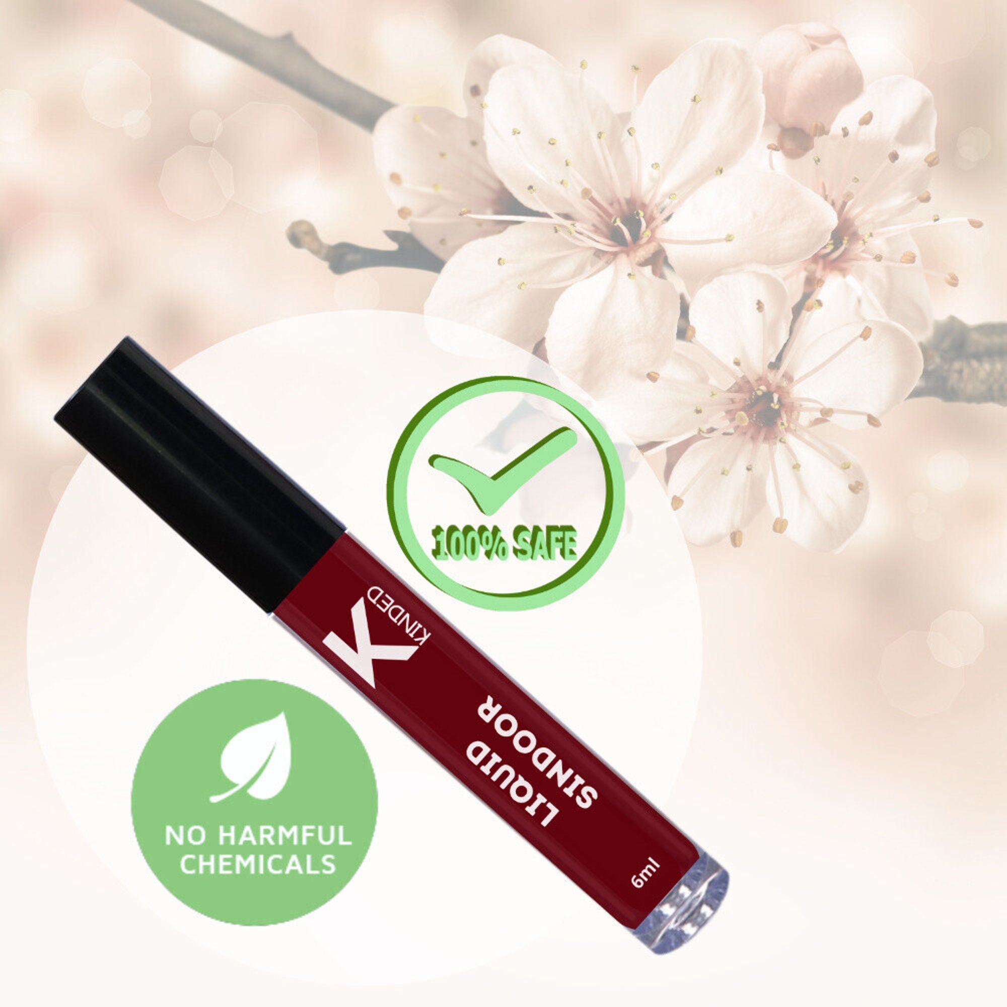 KINDED Liquid Sindoor - 01 Maroon