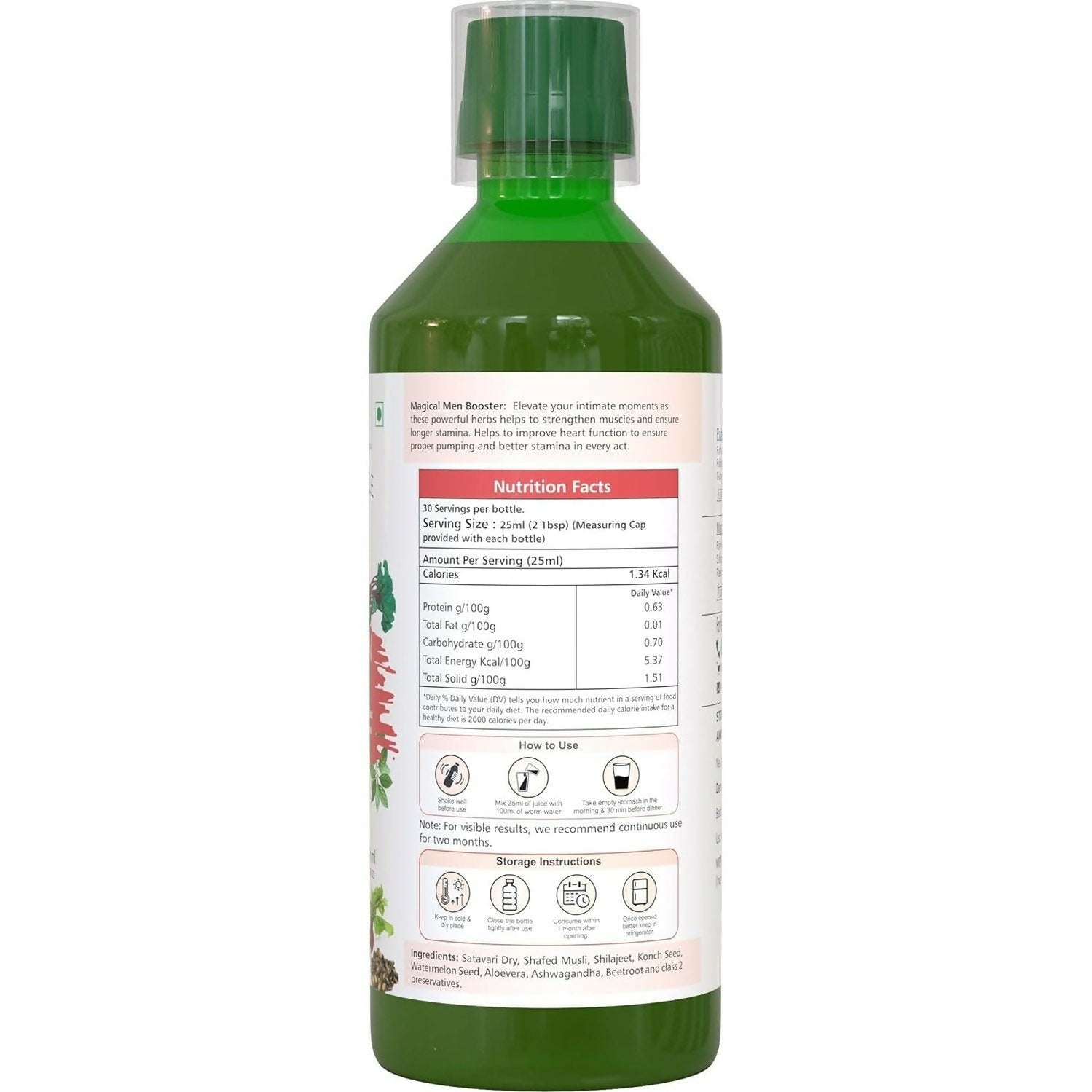 Farm Naturelle Magical Man Juice Supports Men's Health