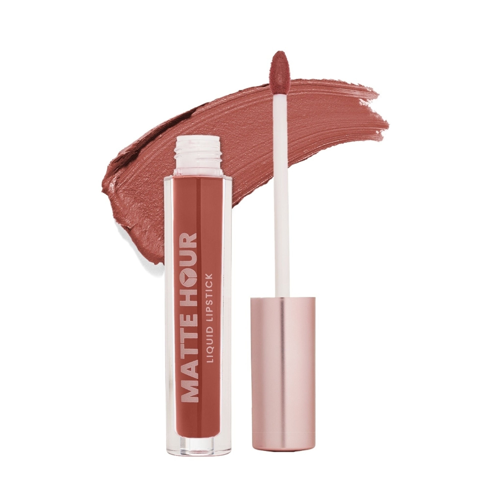 Swiss Beauty Matte Hour Waterproof Liquid Lipstick, Up To 10-Hour - 3 Bare Cosmo