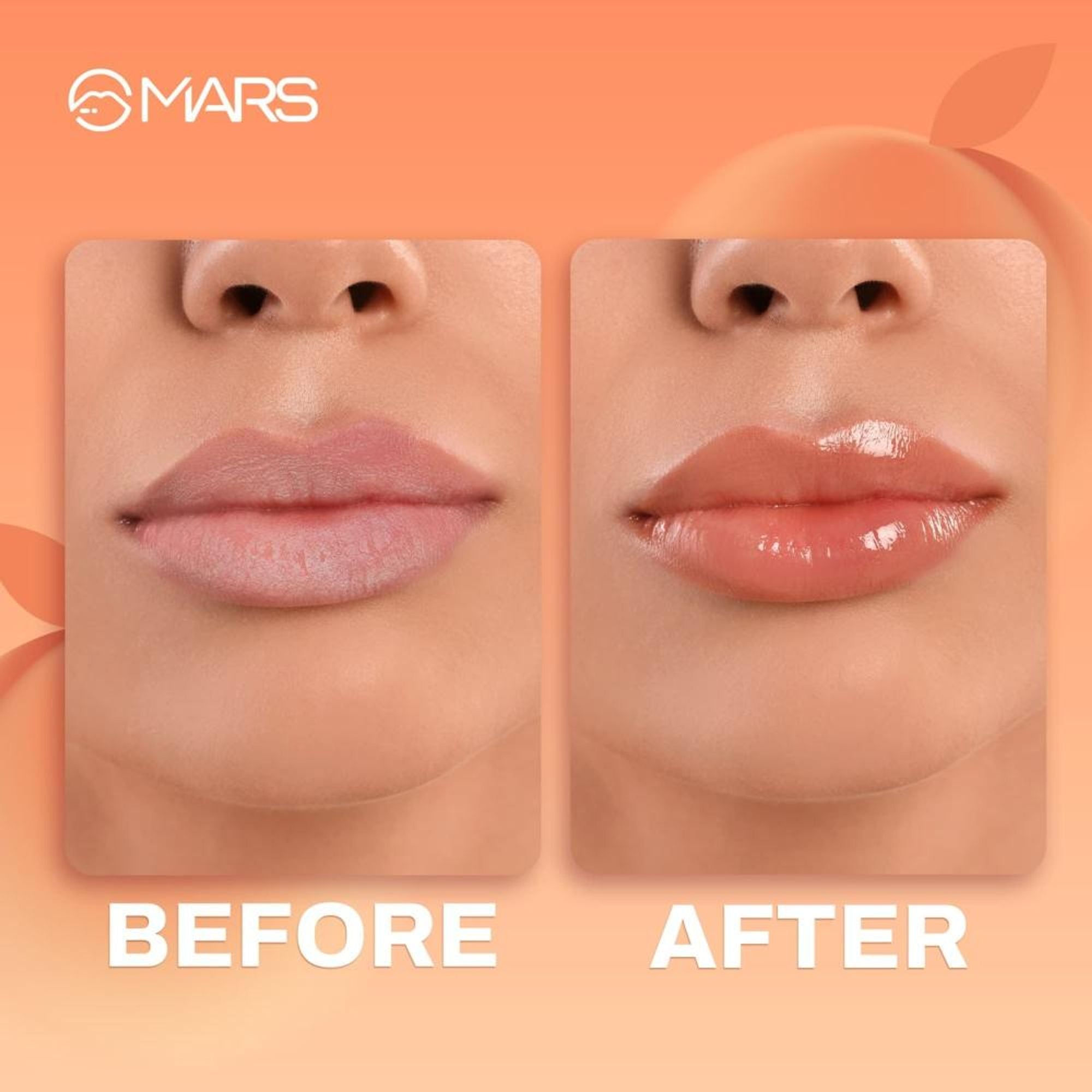 MARS Cosmetics Color Changing Protector Lip Oil - Lo-01-Peachy Dew