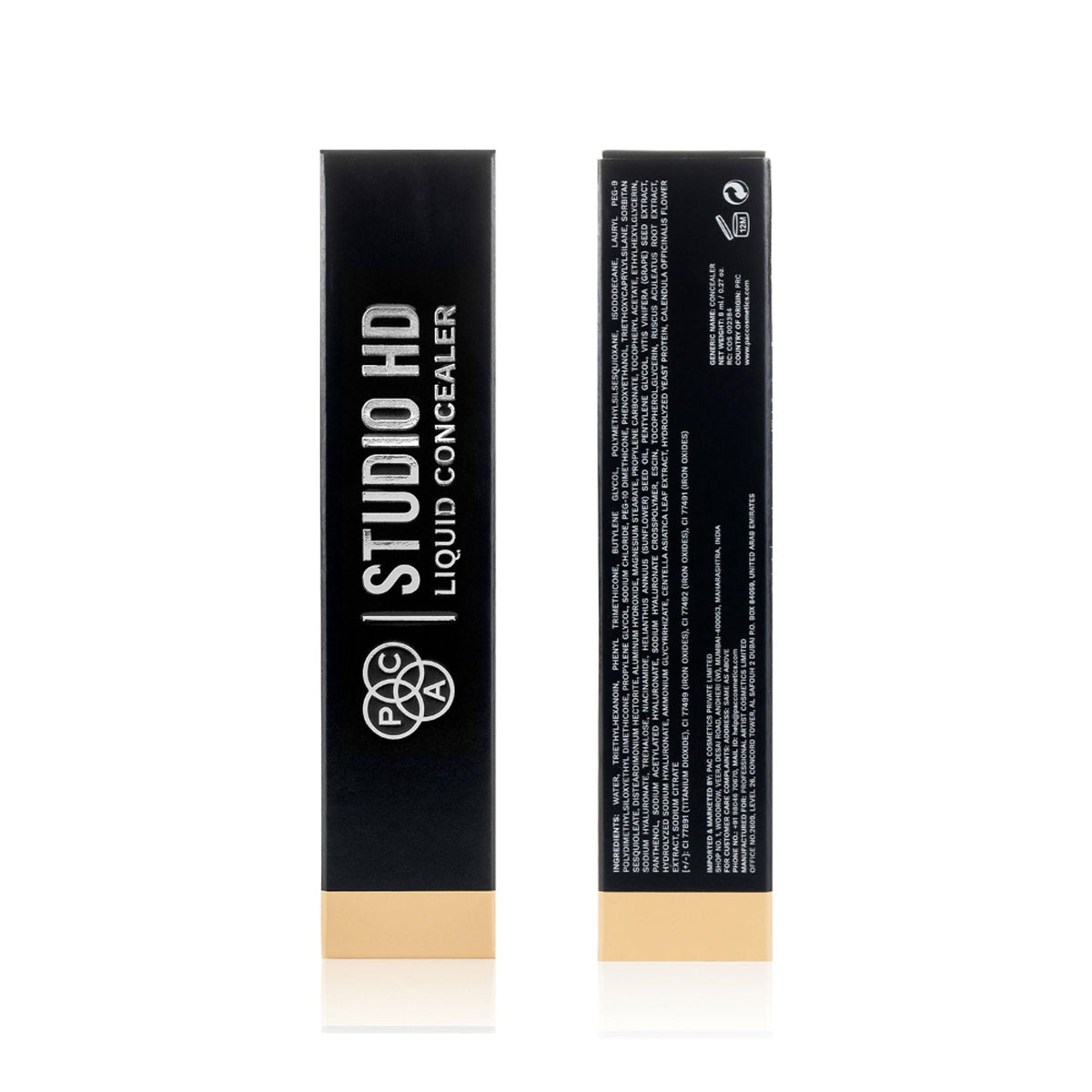 PAC Studio HD Liquid Concealer - HD MEDIUM 200