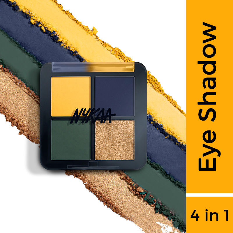 Nykaa Cosmetics Eyes On Me! 4 In 1 Quad Eyeshadow Palette