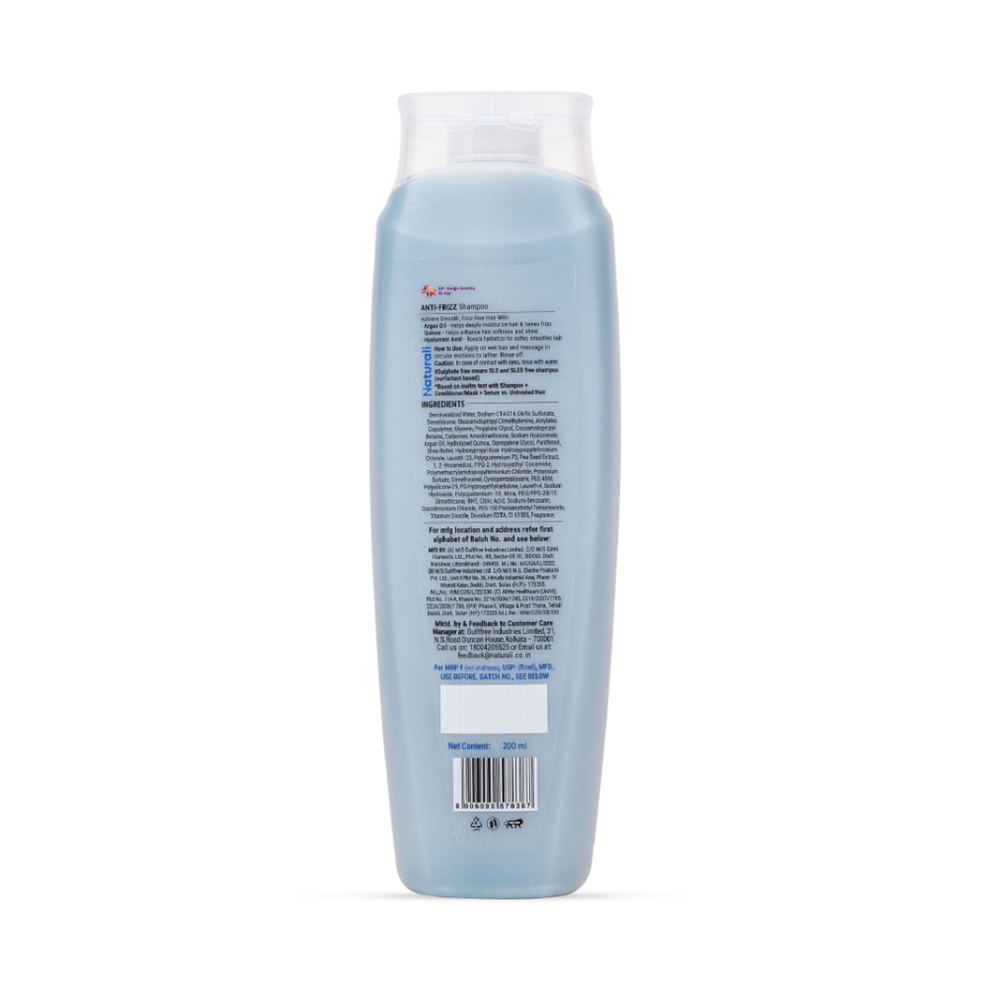 Naturali Anti Frizz Shampoo