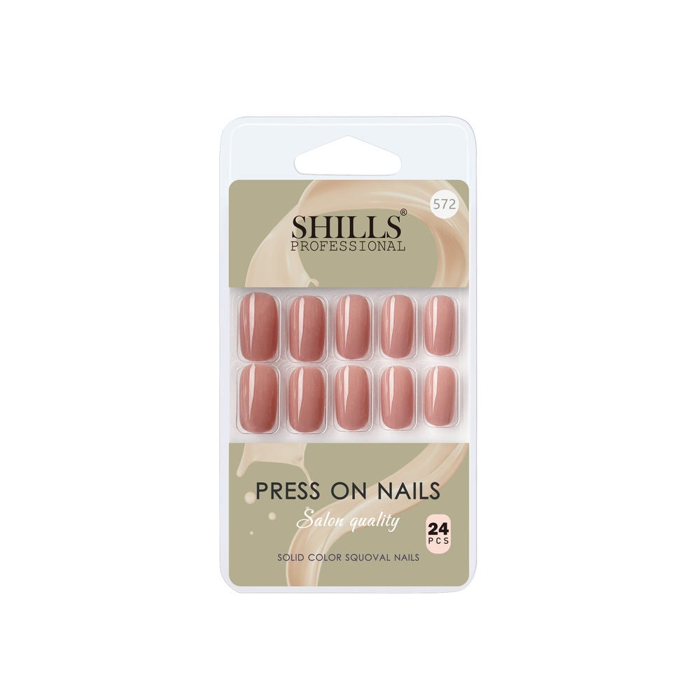 Shills Professional Reusable Press On Nails Square - SPN572