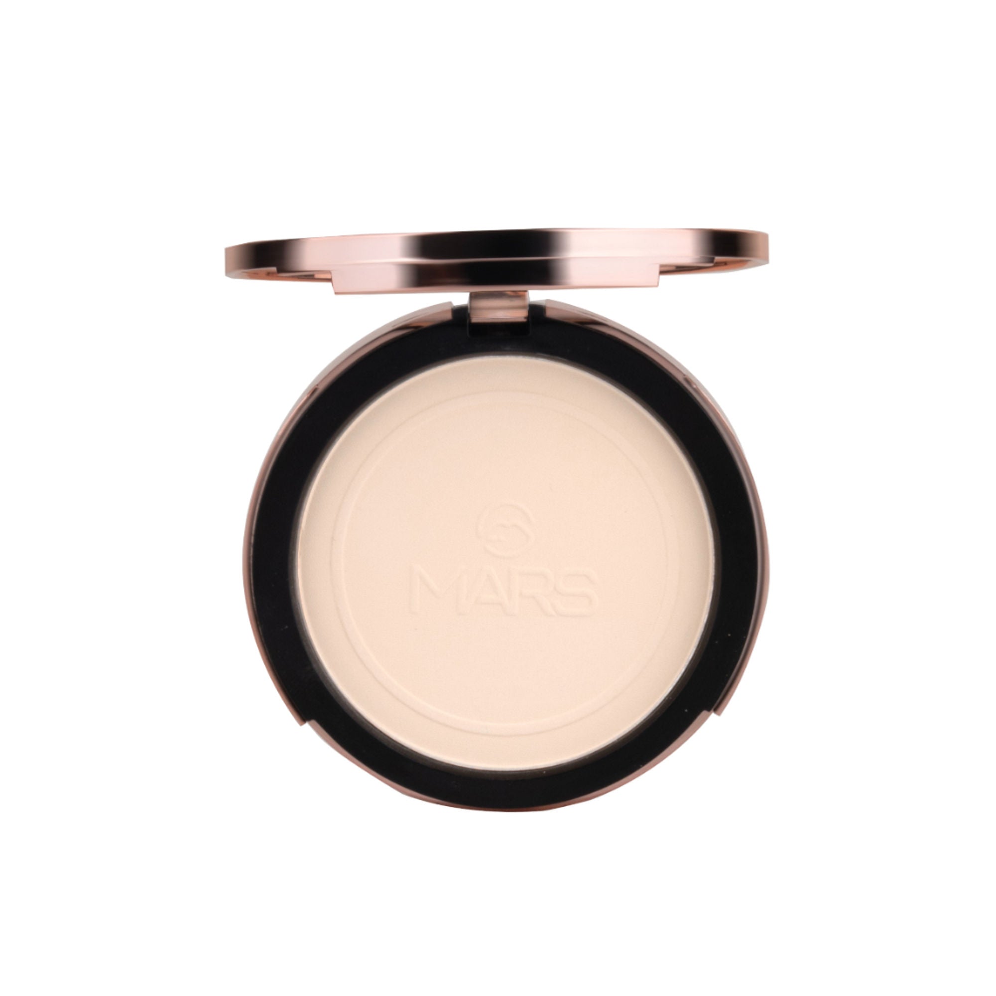 MARS Cosmetics Matte On Compact Powder with Applicator Puff - 01 Light