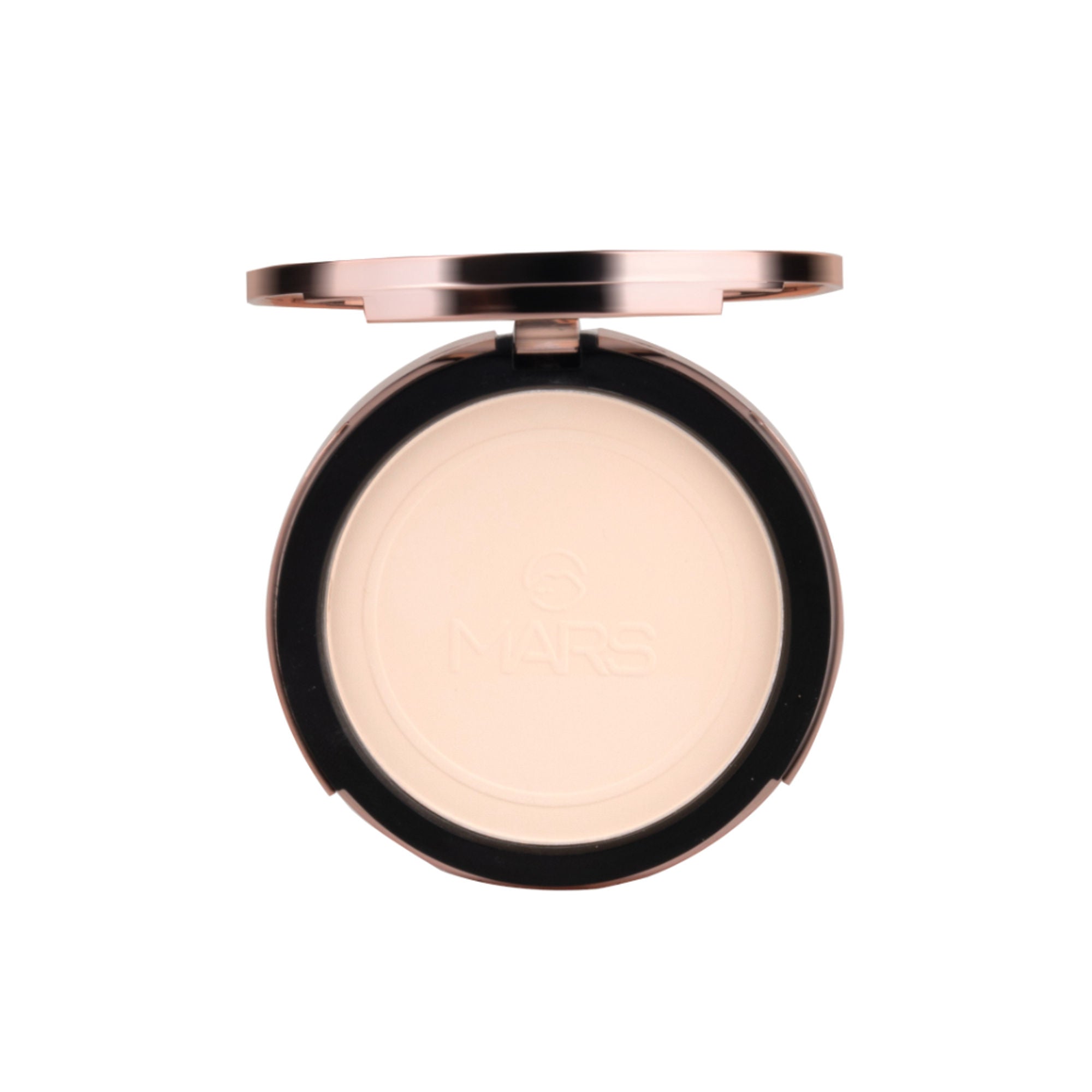 MARS Cosmetics Matte On Compact Powder with Applicator Puff - 02 Beige