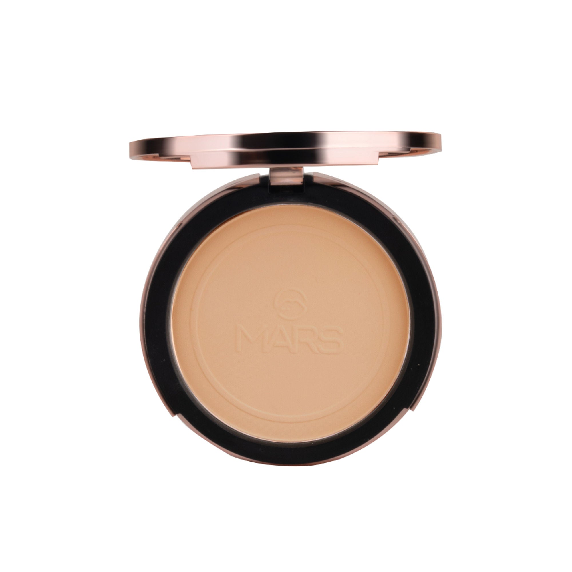 MARS Cosmetics Matte On Compact Powder with Applicator Puff - 05 Honey