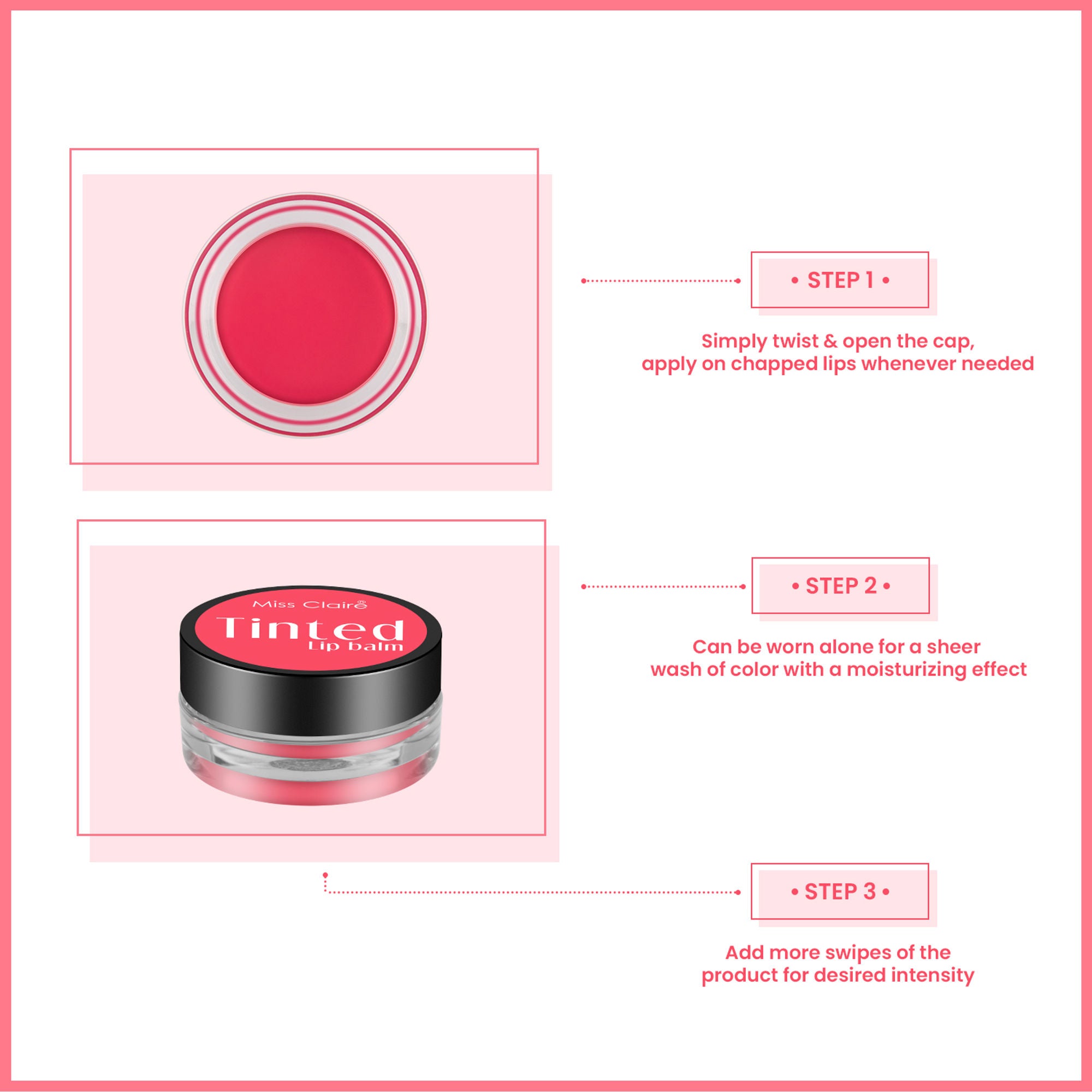 Miss Claire Tinted Lip Balm - 4
