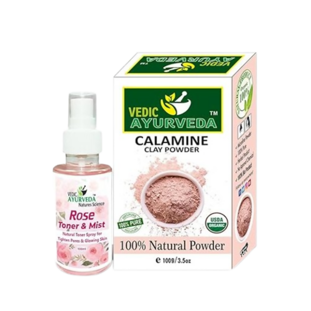 VedicAyurveda Calamine powder with Rose Water